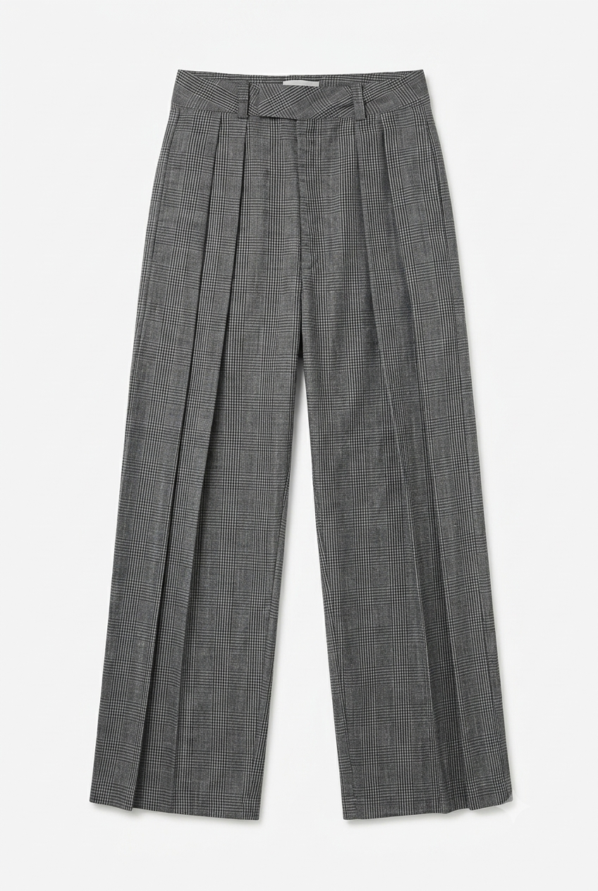 Checkered Office Pant