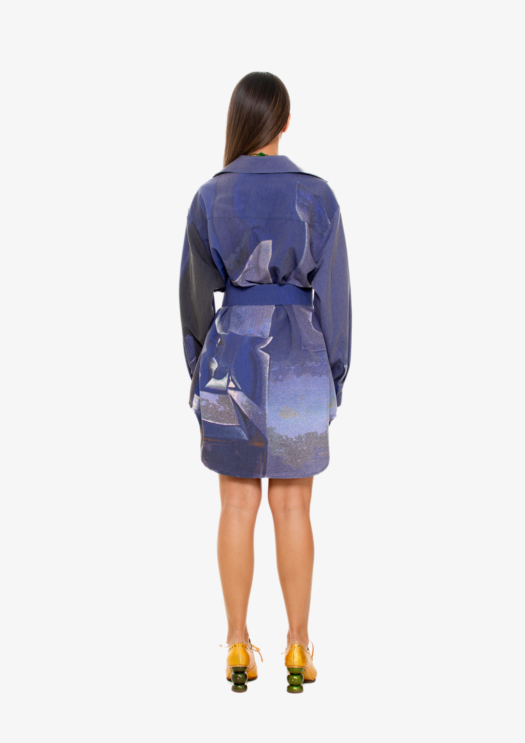 'Diving' Dress-Shirt And Belt