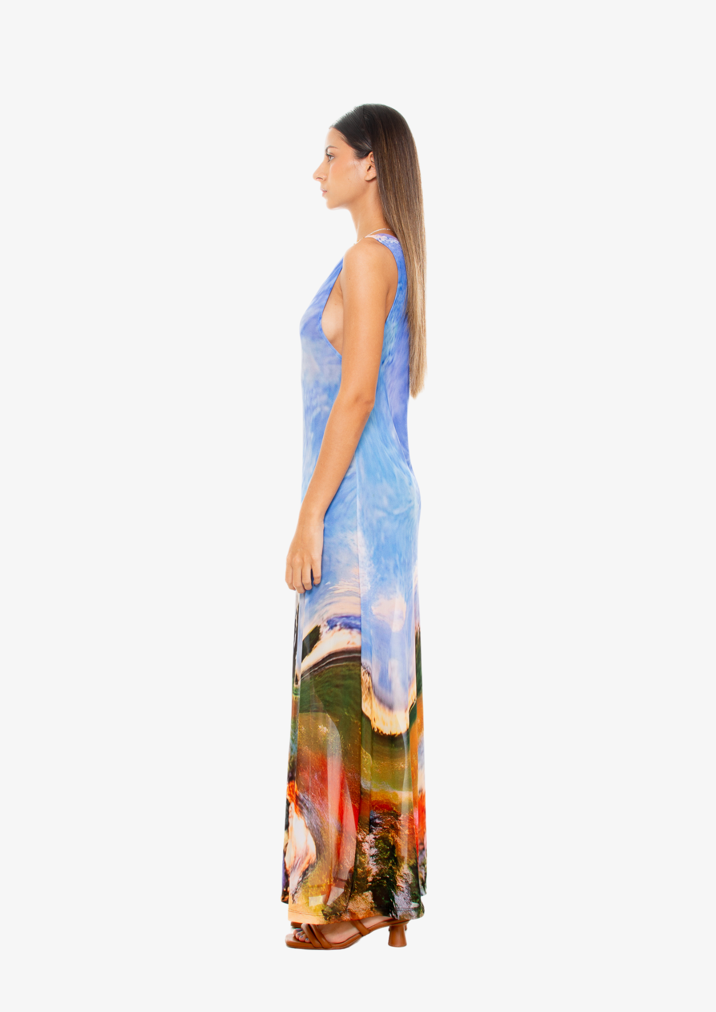 'Everybody’s Town' Mesh Tank Dress