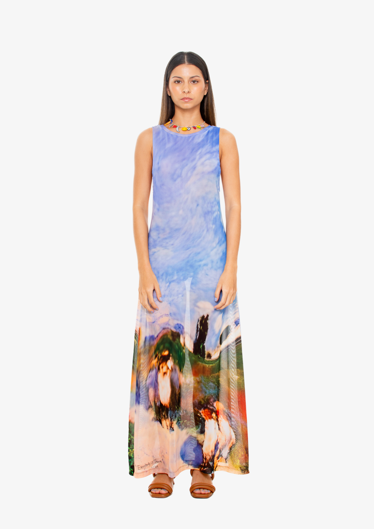 'Everybody’s Town' Mesh Tank Dress