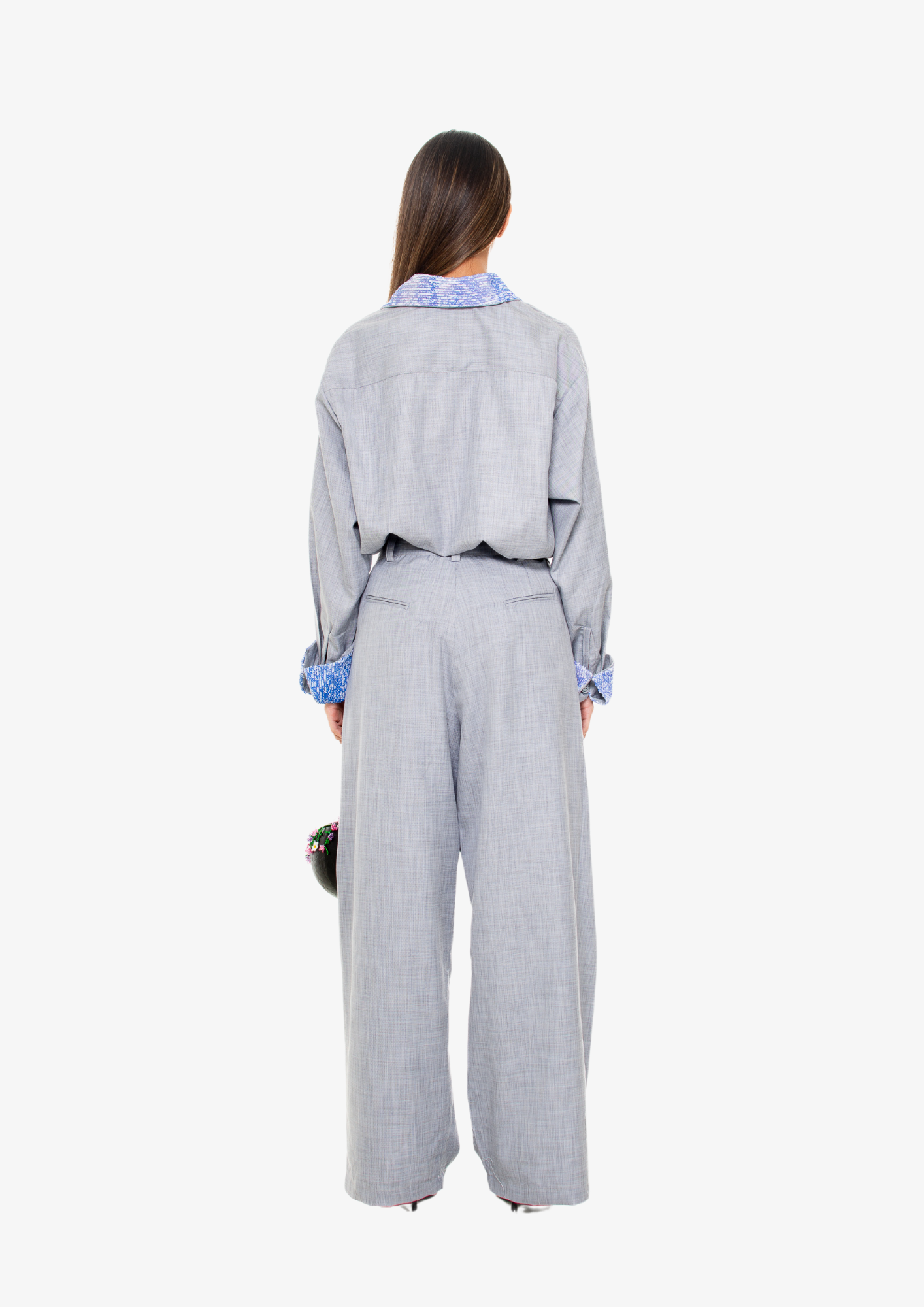 'Office' Pants - Light Gray