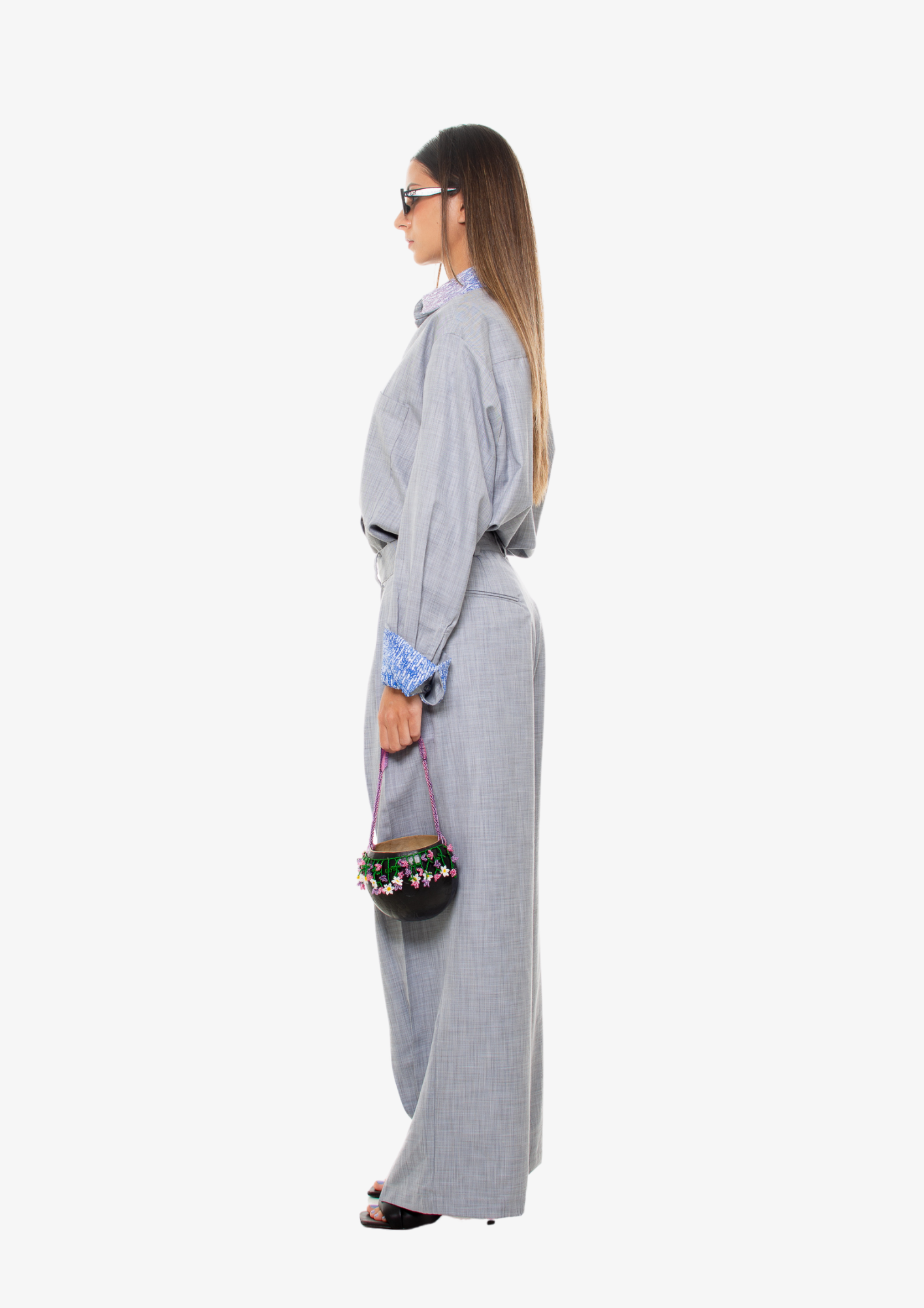 'Office' Pants - Light Gray