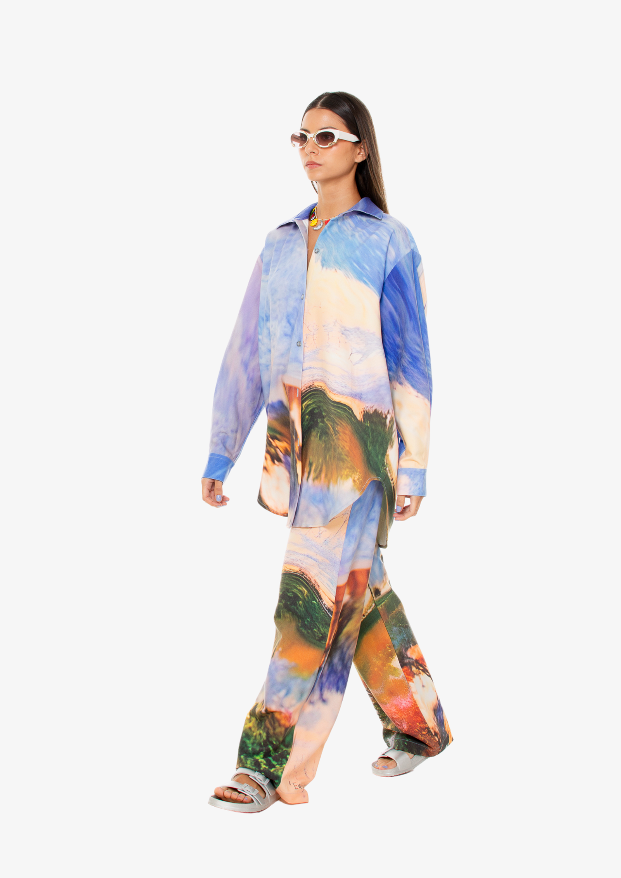 'Everybody’s Town' Dress-Shirt And Belt