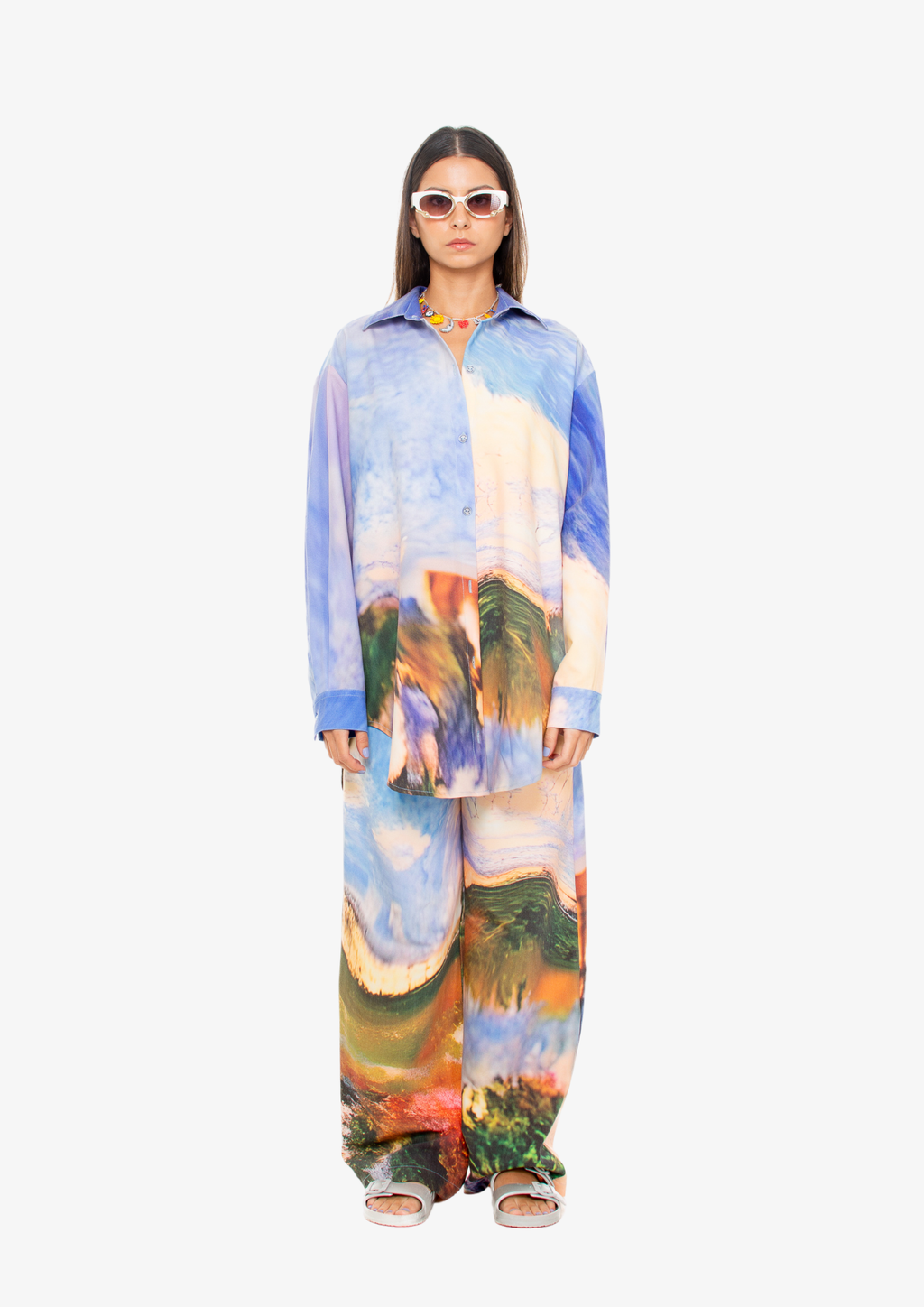'Everybody’s Town' Dress-Shirt And Belt