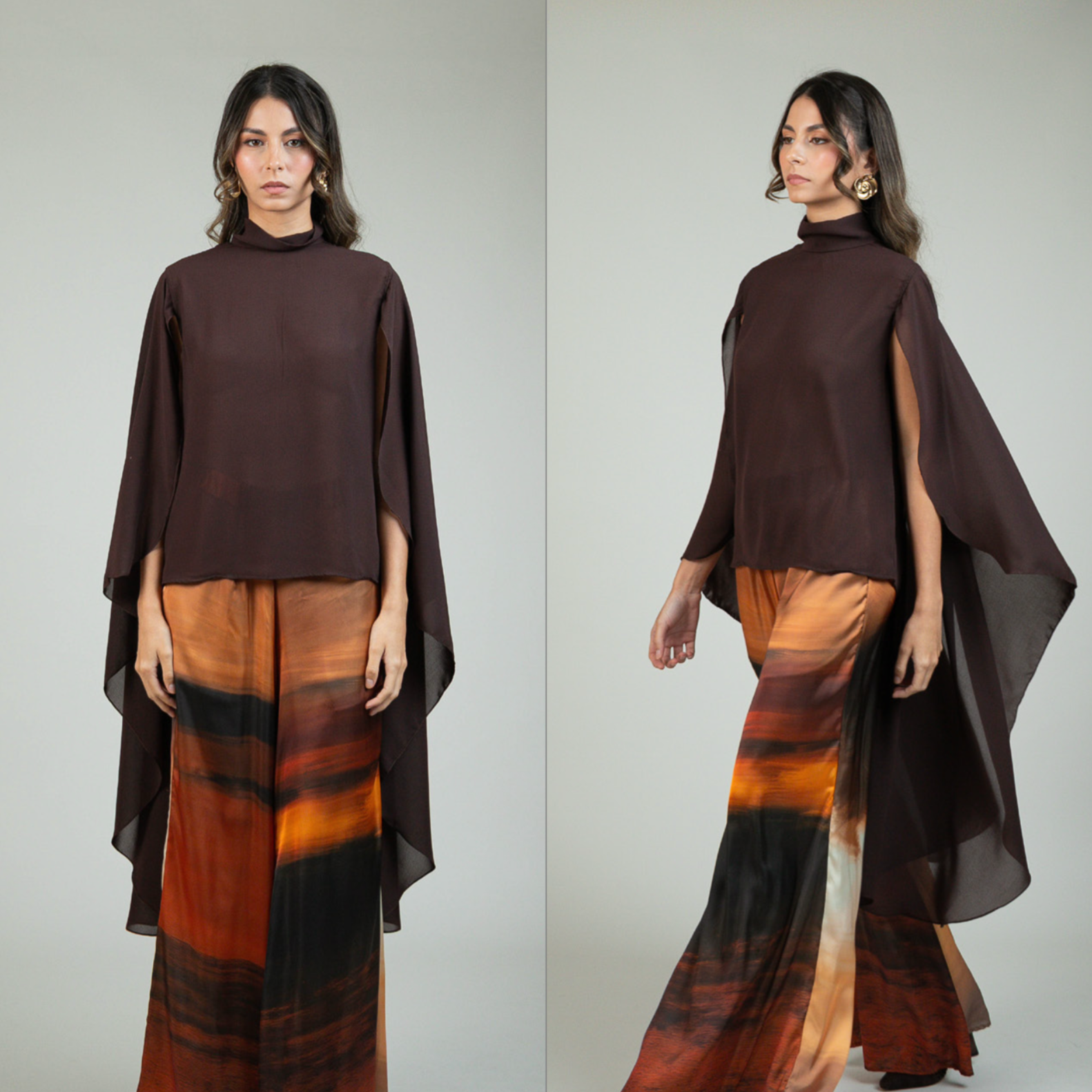 Cape Blouse