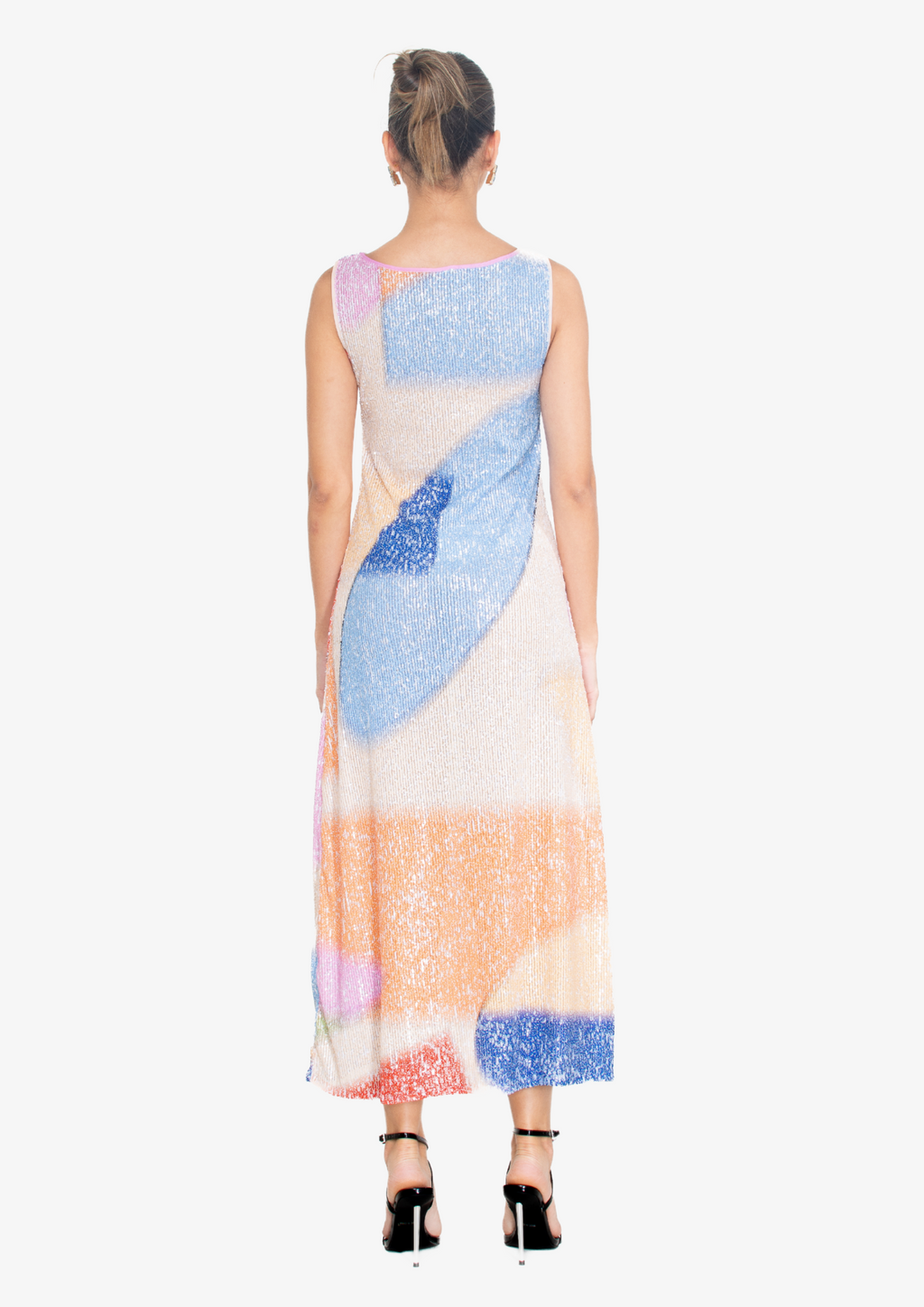 'Figuras' Sequins Tank Dress (Colors)