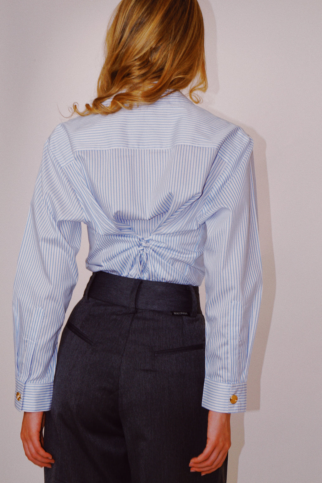 Stripes Studio Shirt Lace-Up