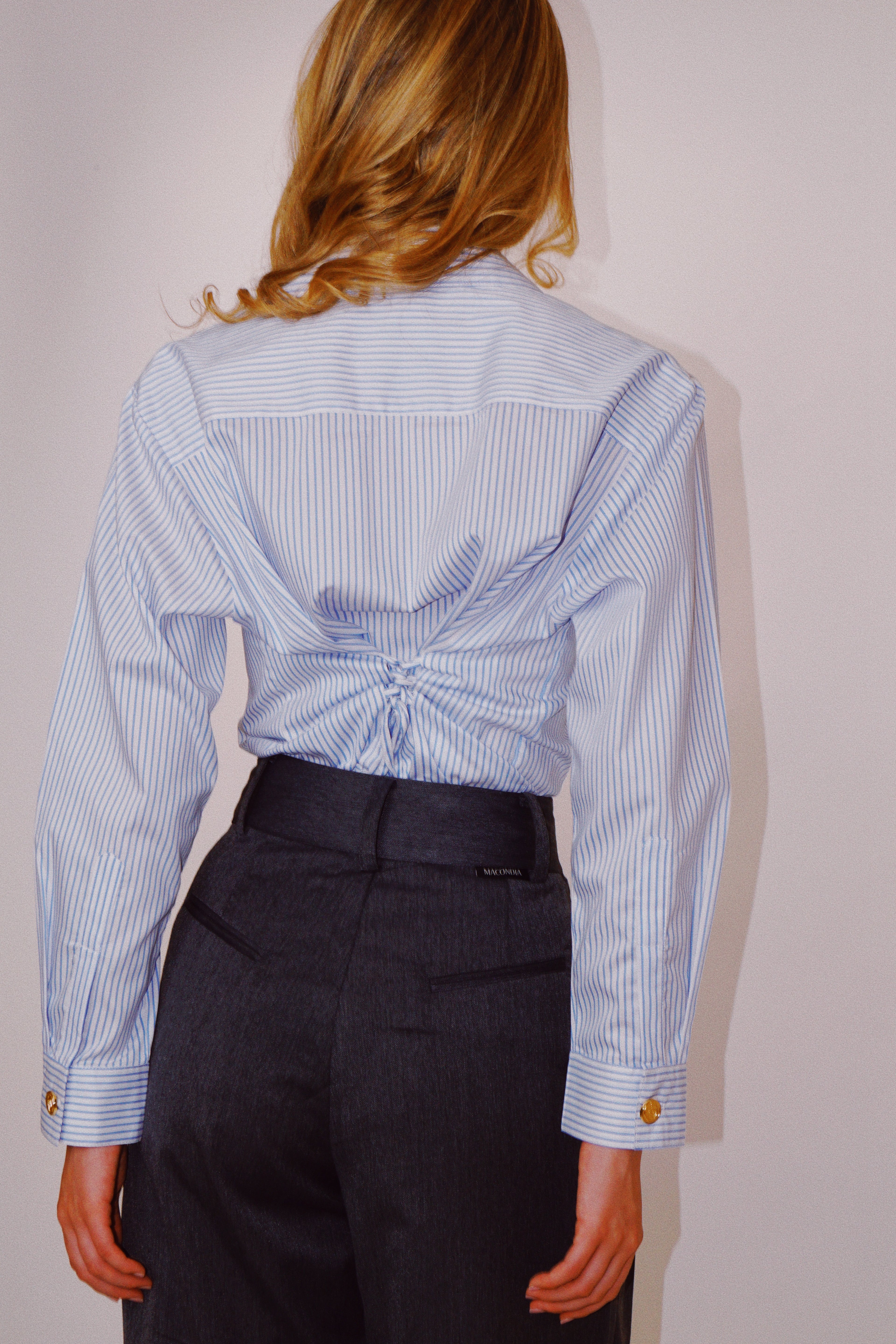 Stripes Studio Shirt Lace-Up
