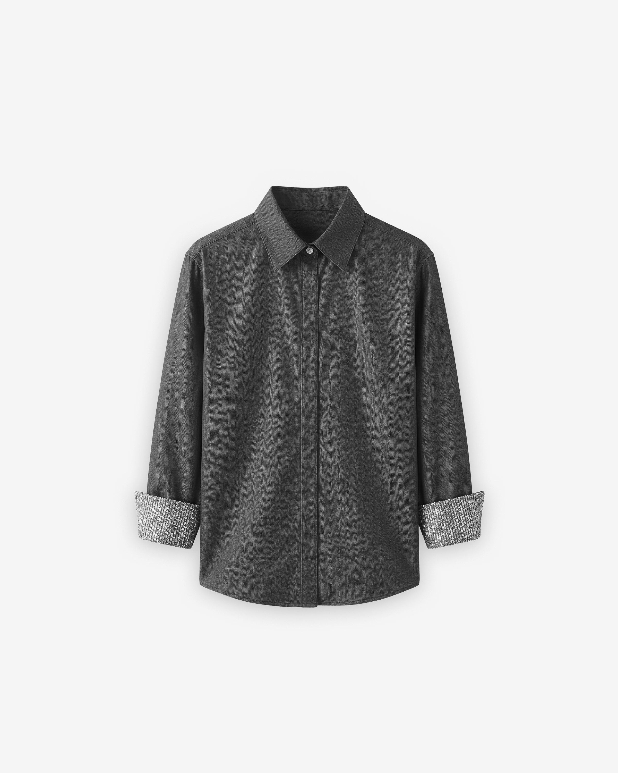 Dark Gray Twist Shirt