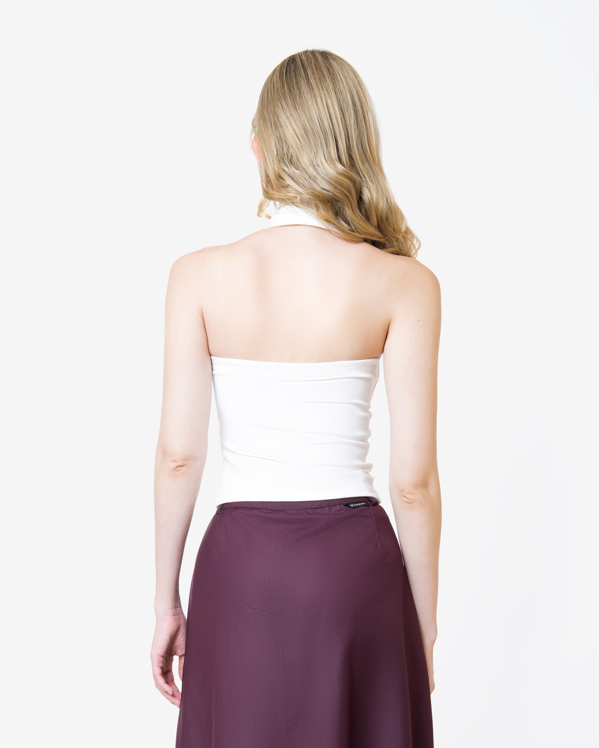 White Draft Top