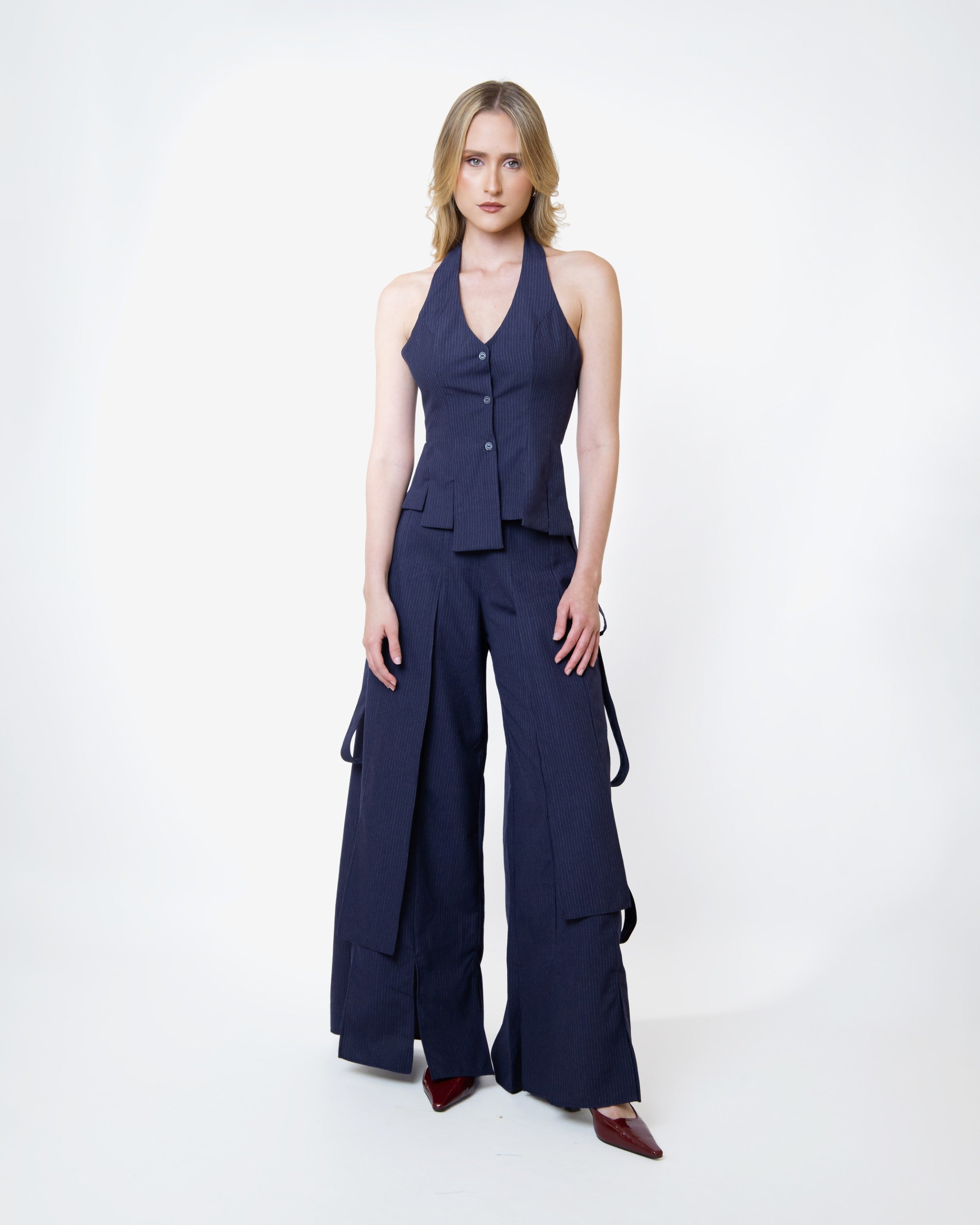 Navy Motion Pants