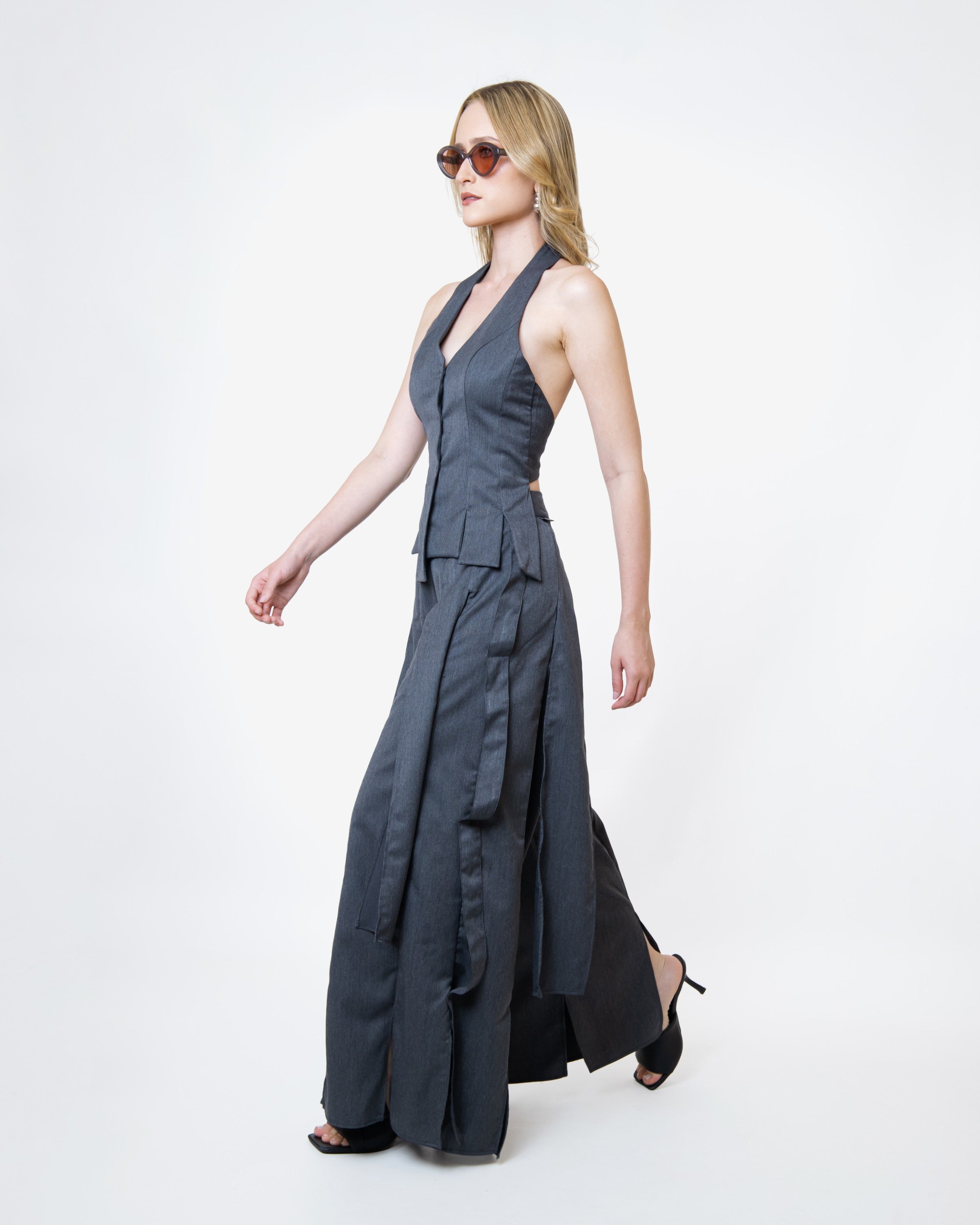 Gray Motion Pants