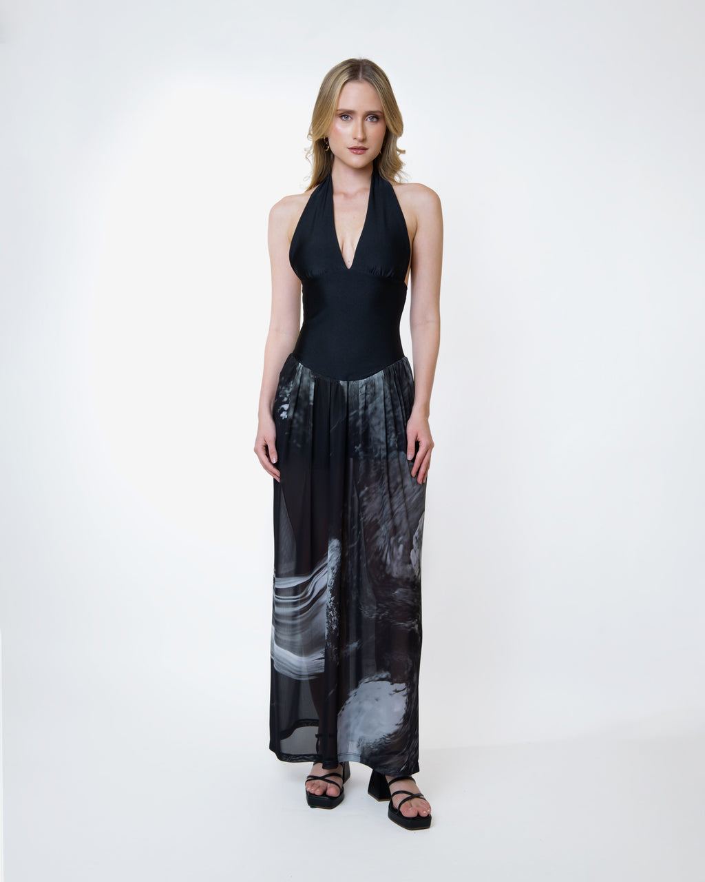 Everybody’s Town (B&W) Sculpt Dress