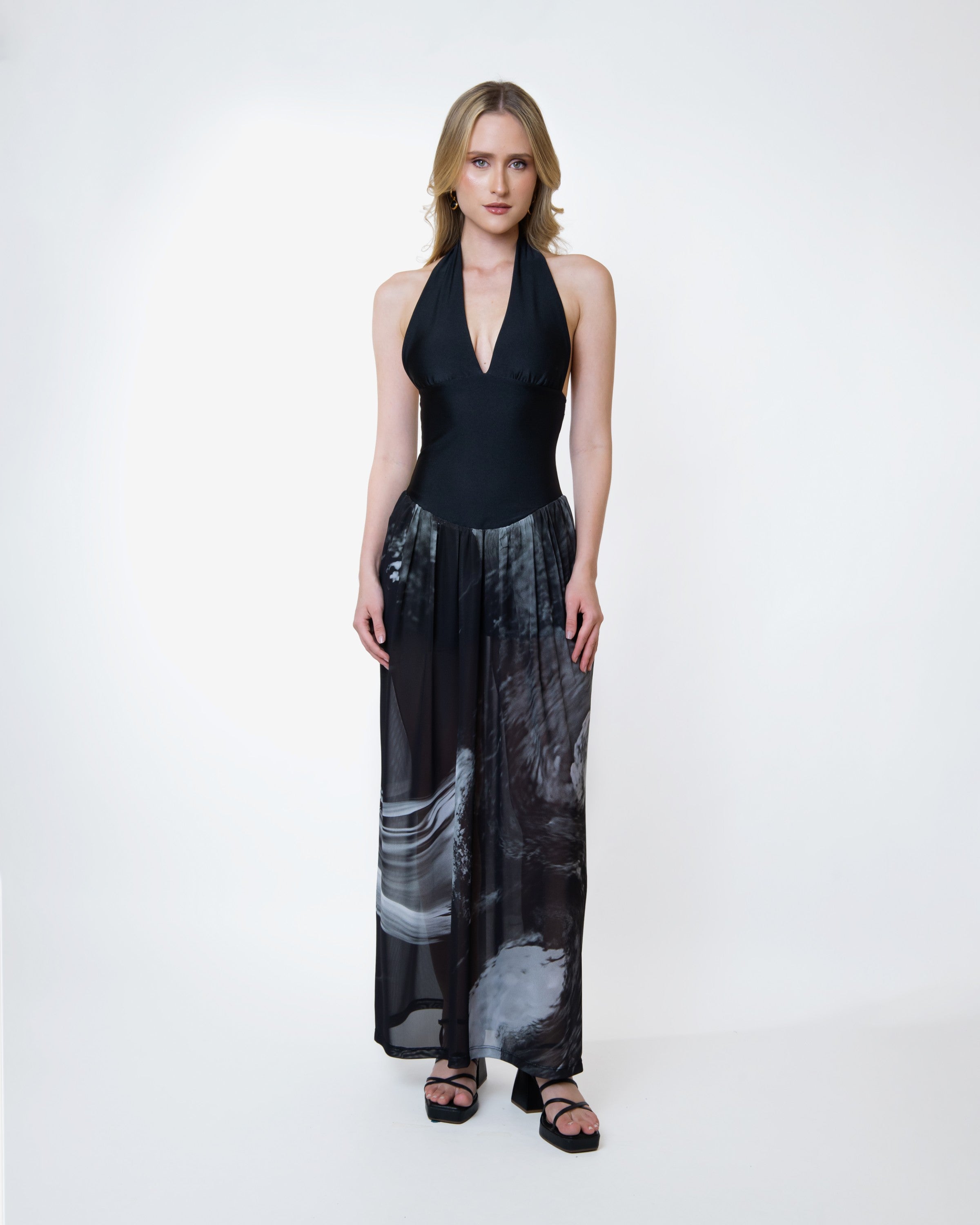 Everybody’s Town (B&W) Sculpt Dress