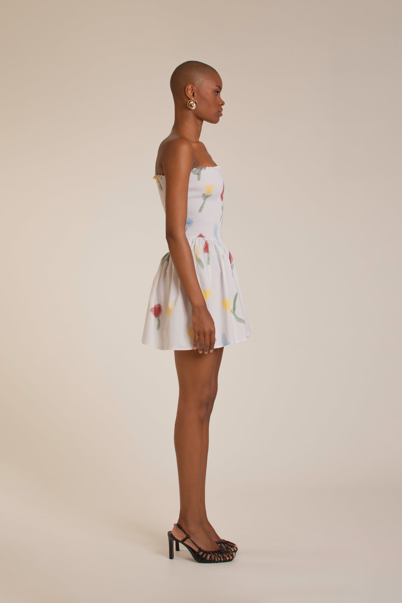 “NRNF” Tube Top Mini Dress