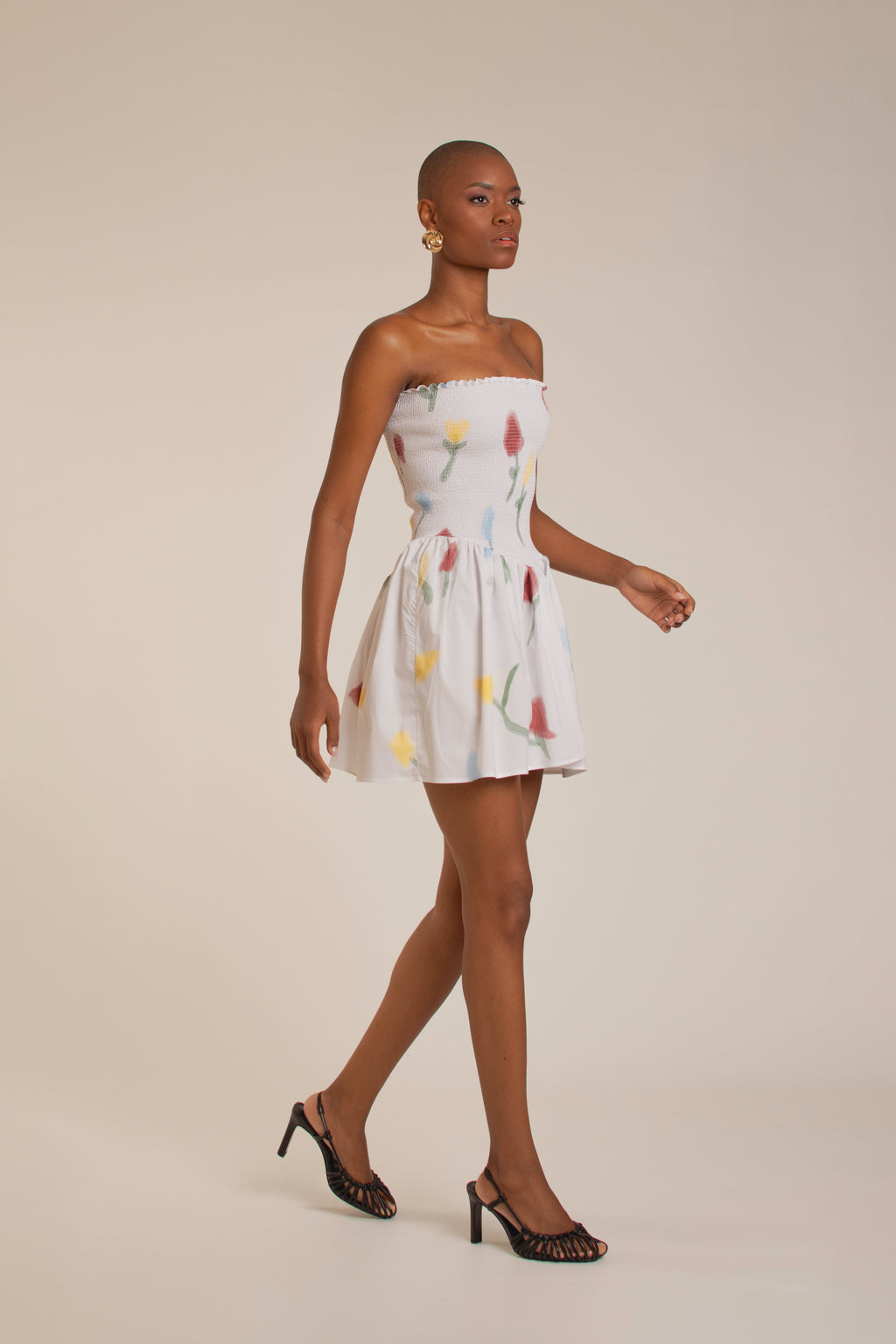 “NRNF” Tube Top Mini Dress