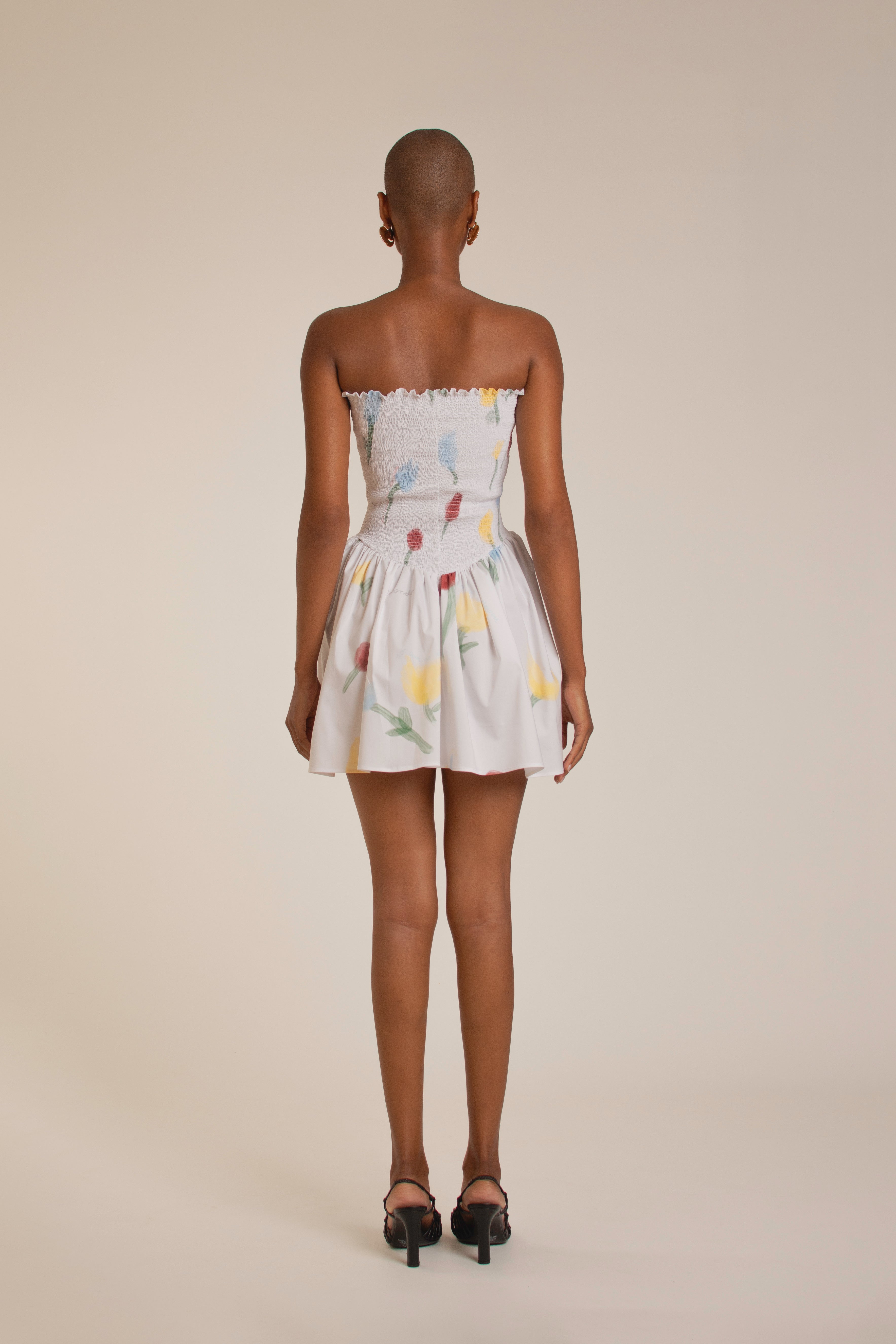 “NRNF” Tube Top Mini Dress