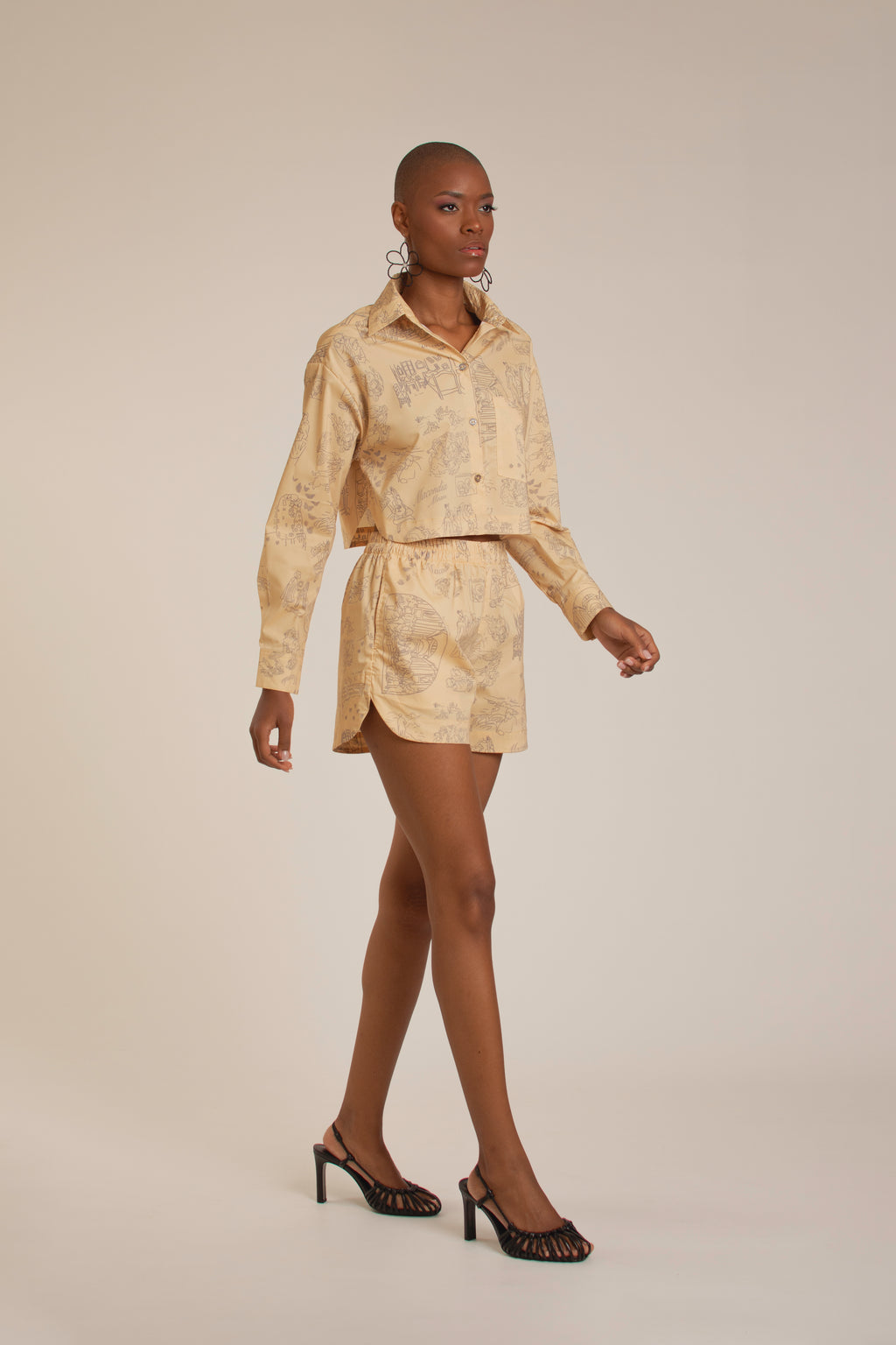 “Life Cycle” Butter Yellow Summer Set