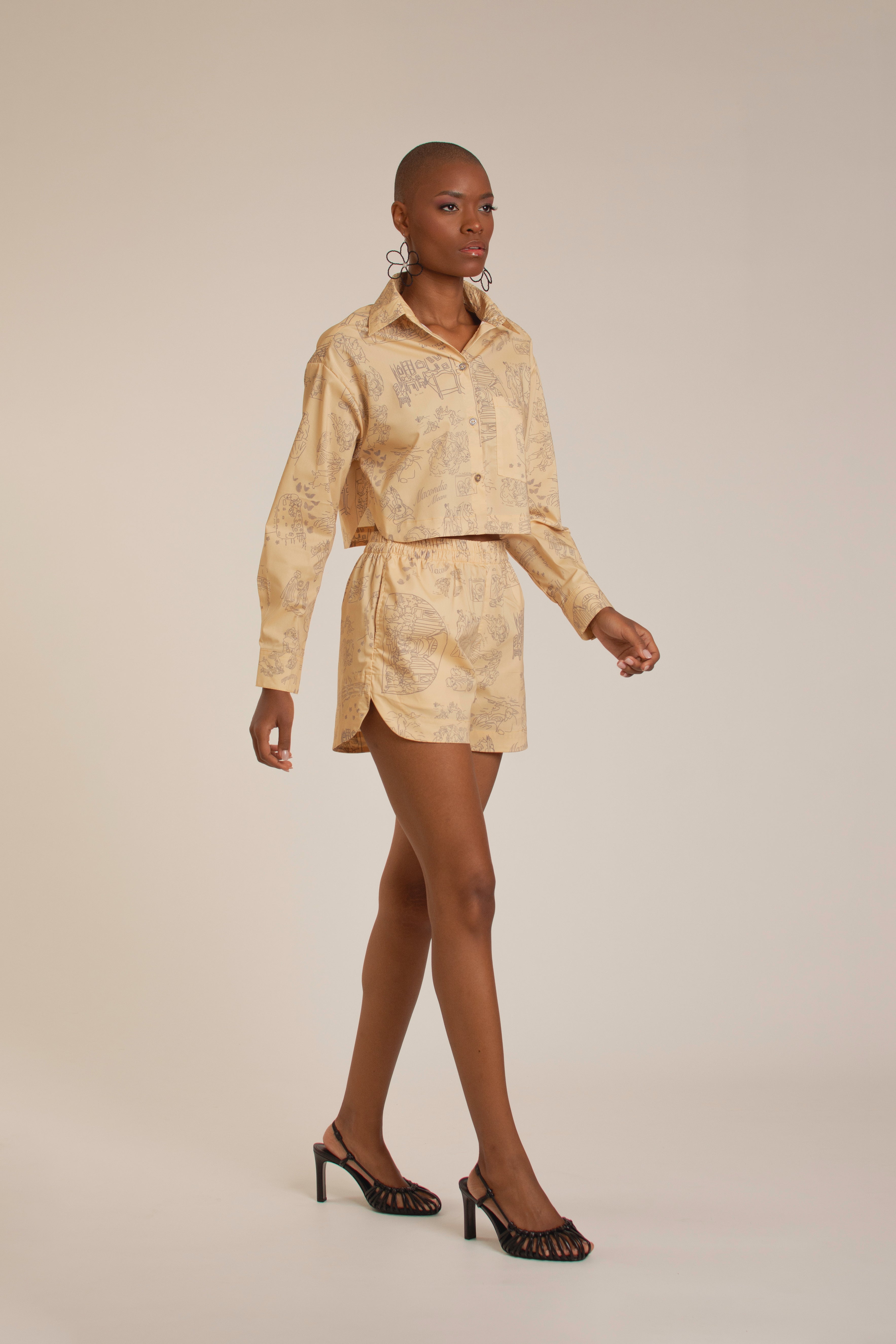 “Life Cycle” Butter Yellow Summer Set