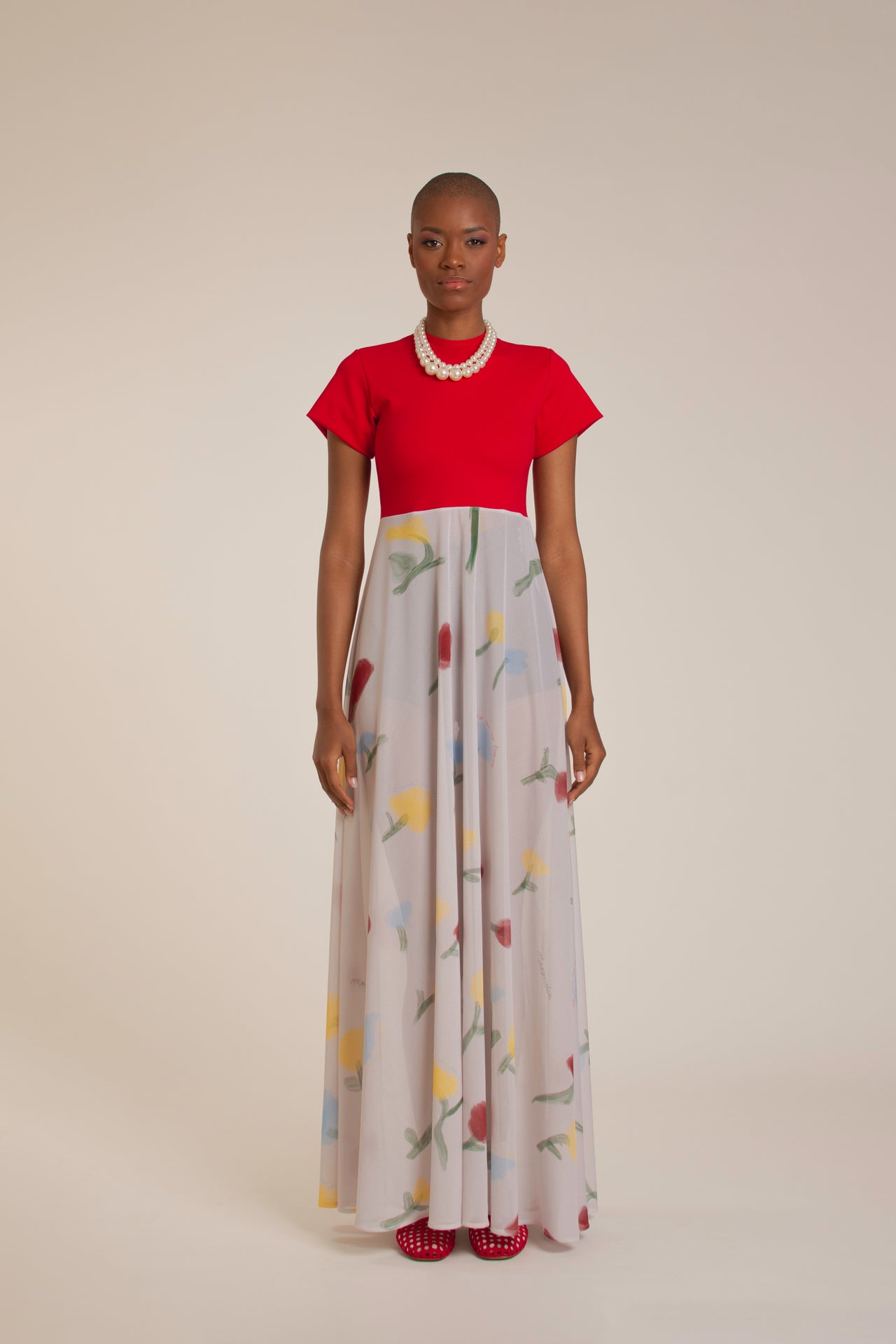 NRNF Red Maxi Dress