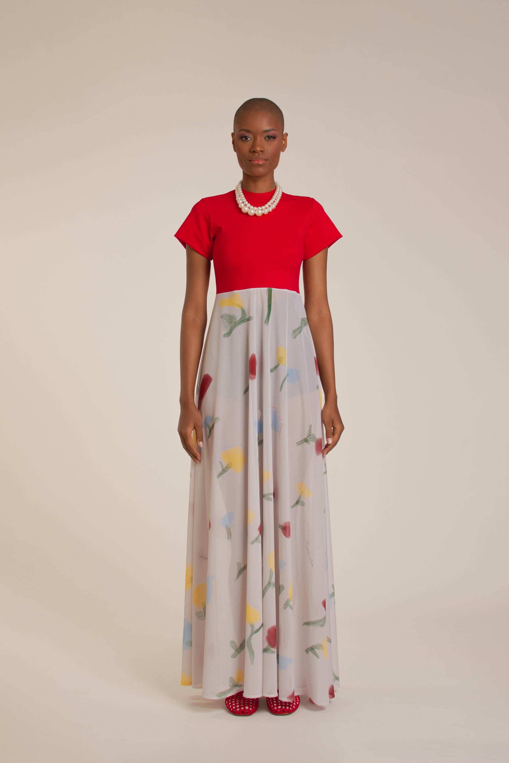 NRNF Red Maxi Dress