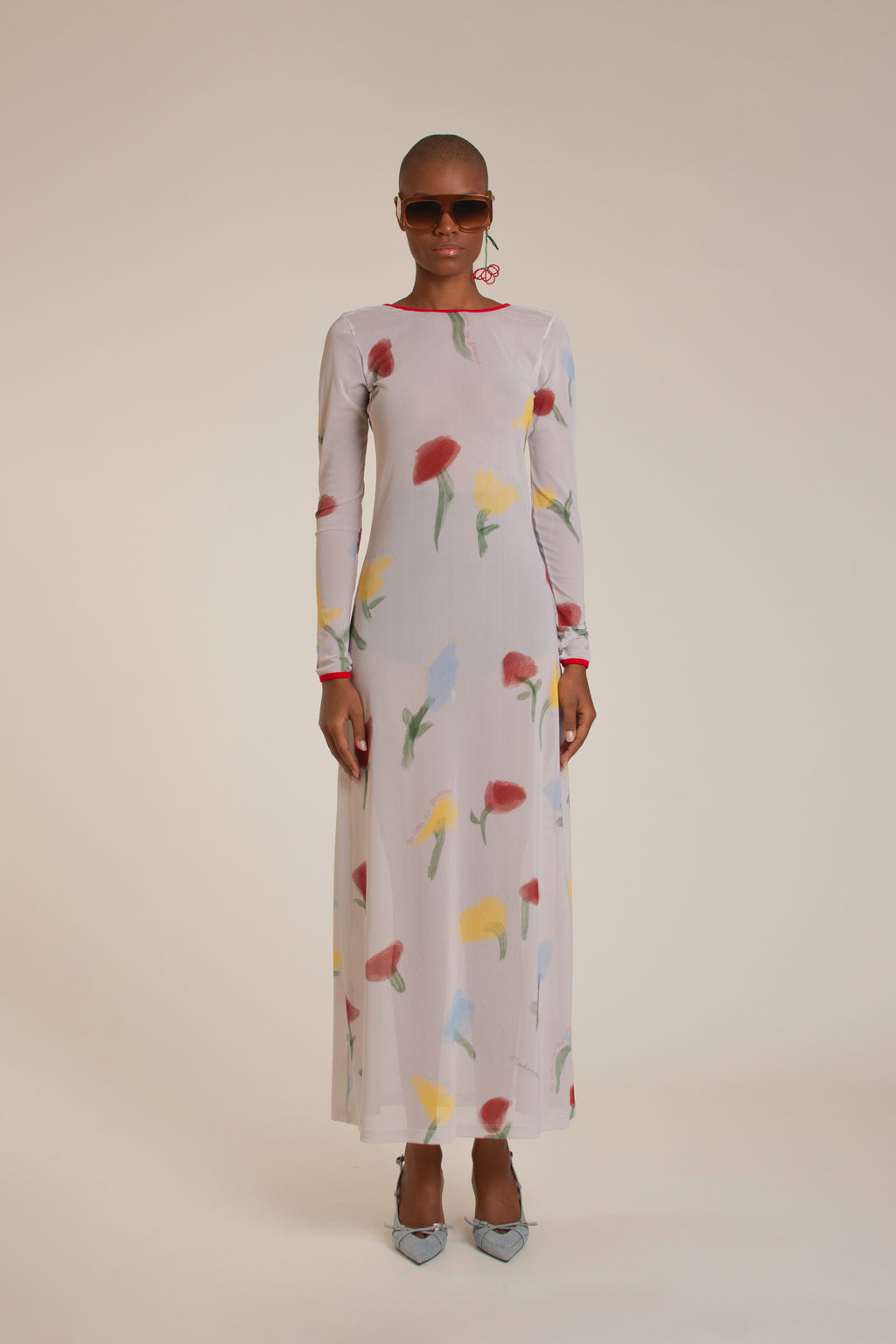 “NRNF” Mesh Dress