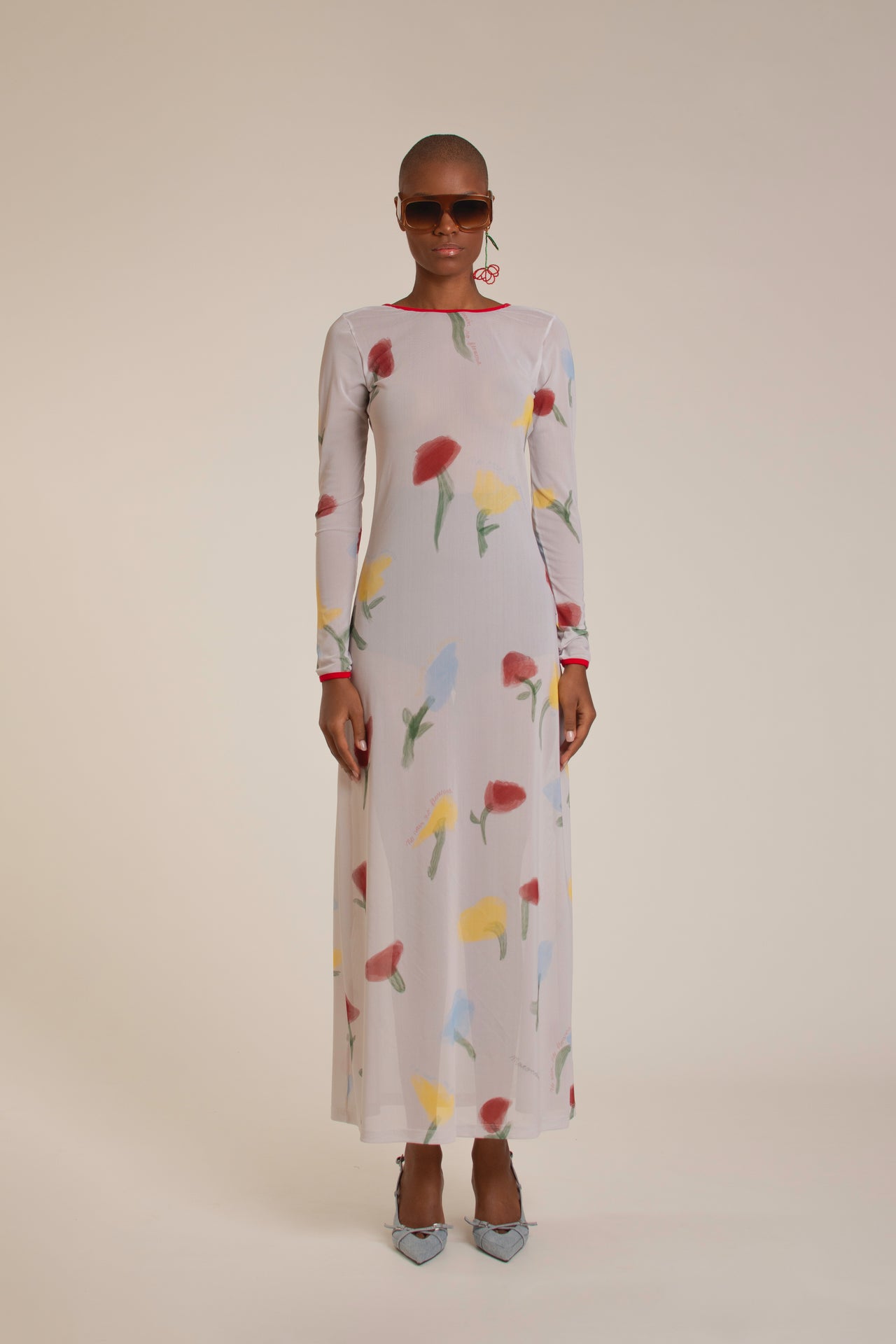 “NRNF” Mesh Dress