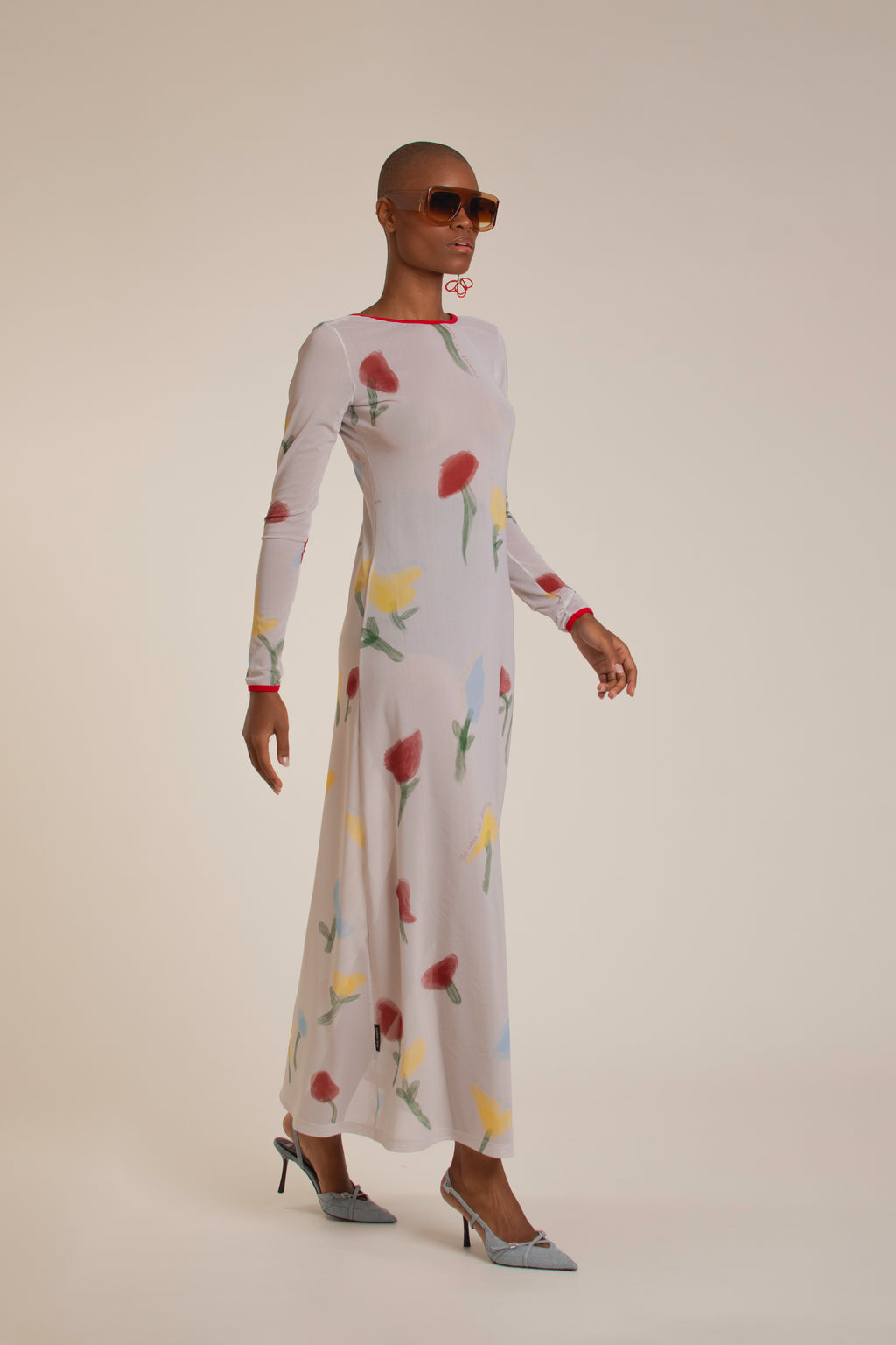 “NRNF” Mesh Dress