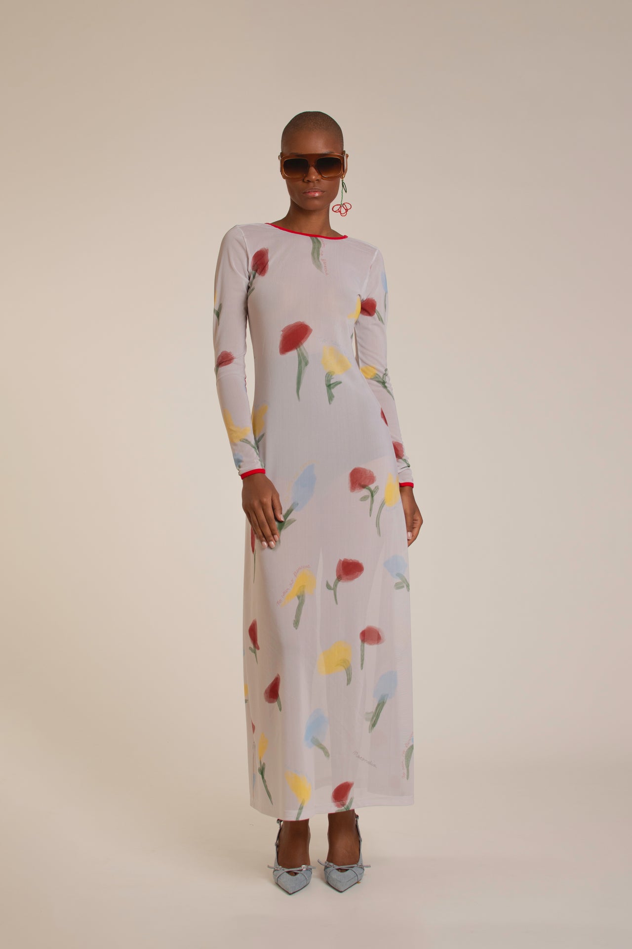 “NRNF” Mesh Dress
