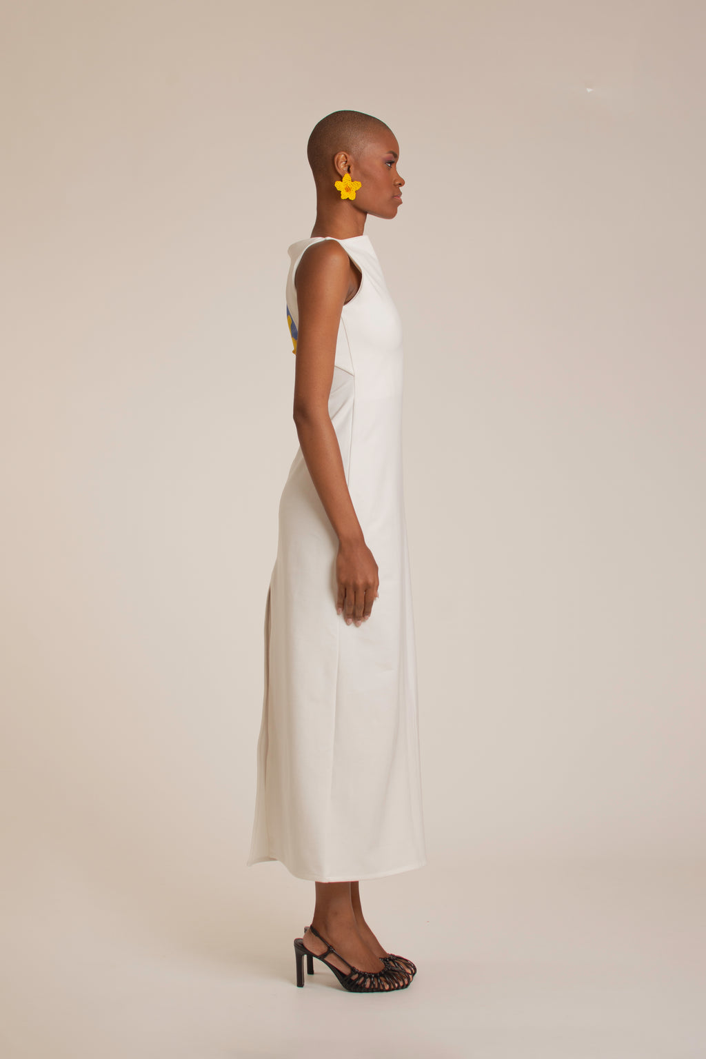 Essential White Long Dress