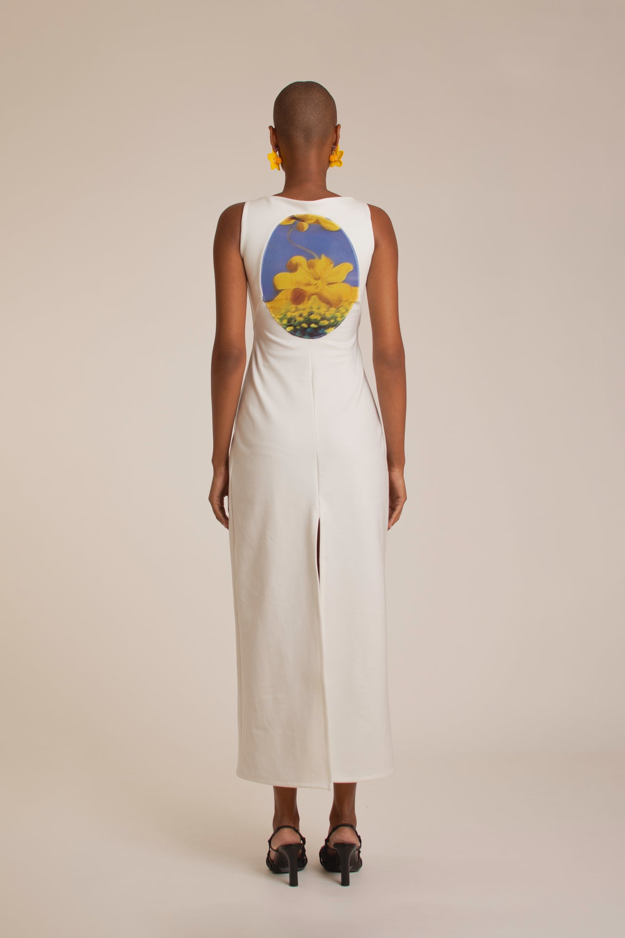 Essential White Long Dress