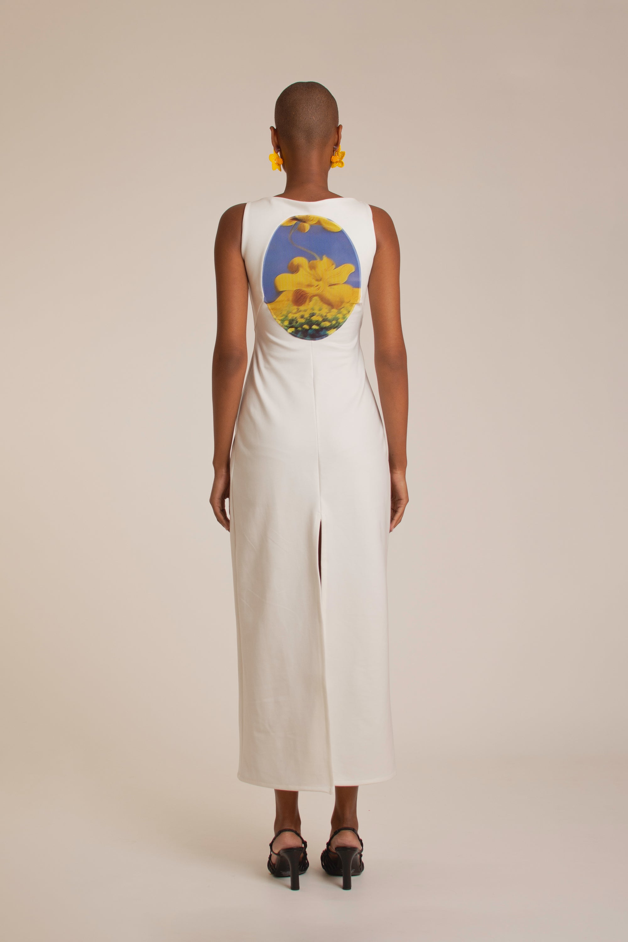 Essential White Long Dress