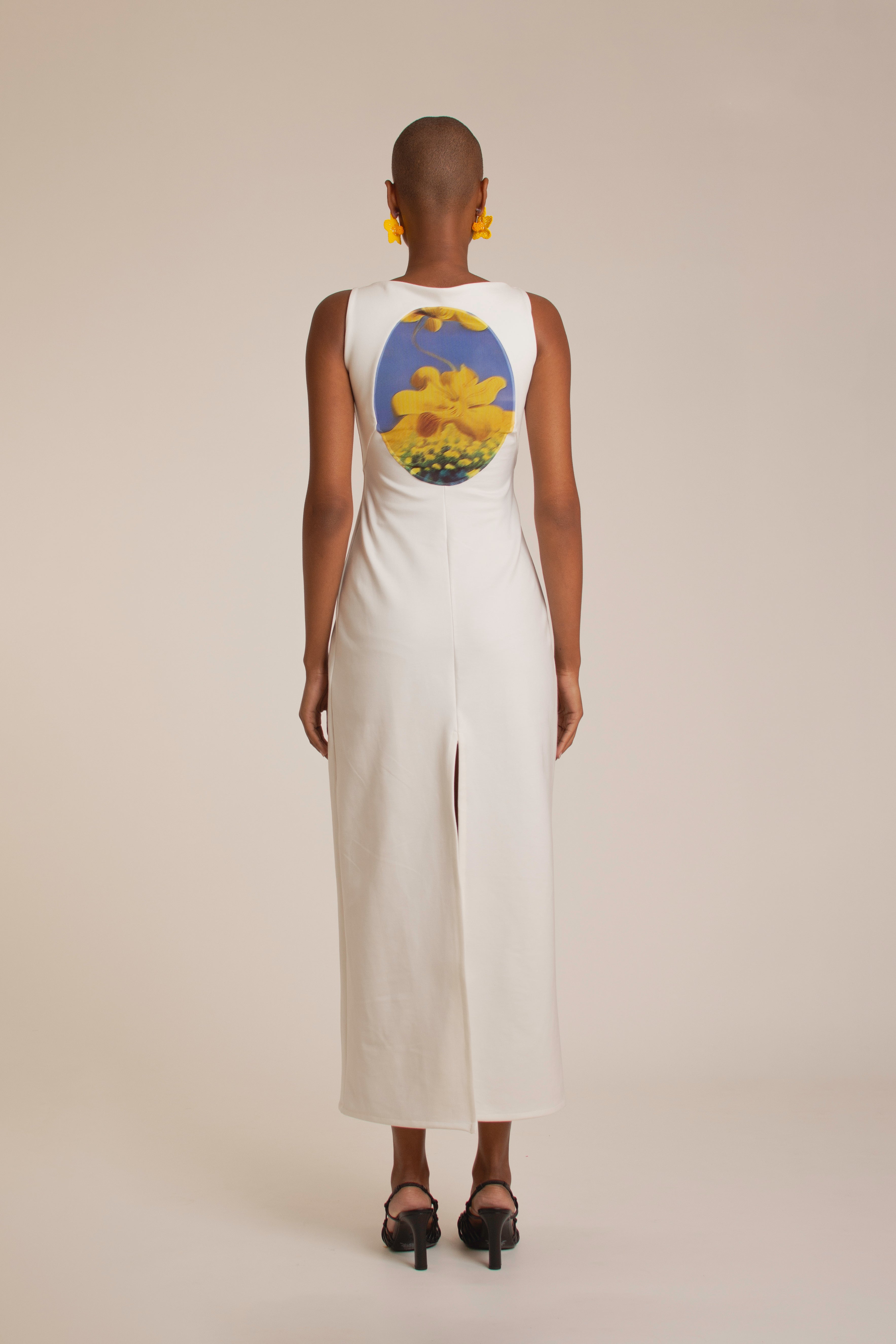Essential White Long Dress