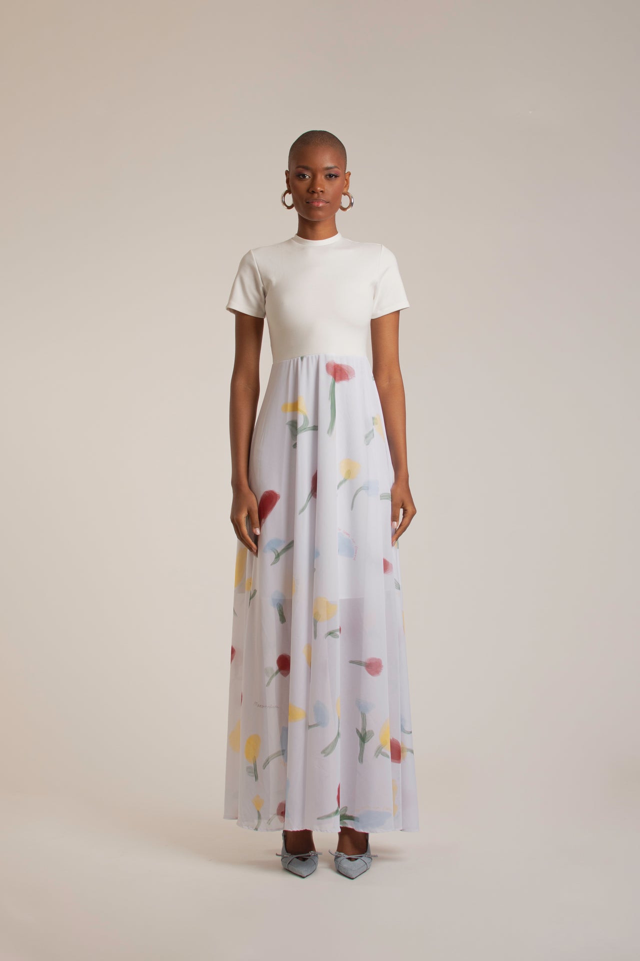 NRNF White Maxi Dress