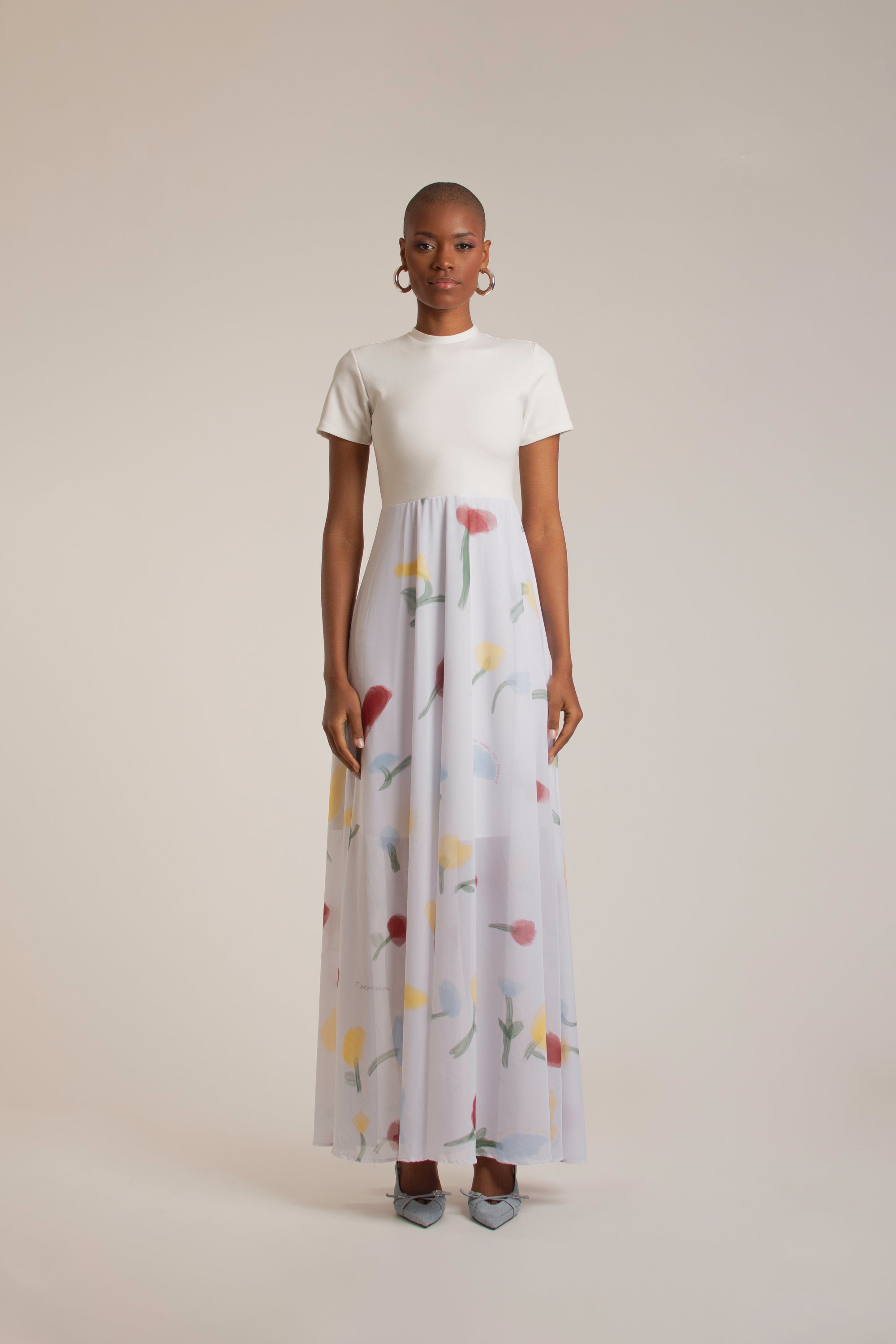 NRNF White Maxi Dress