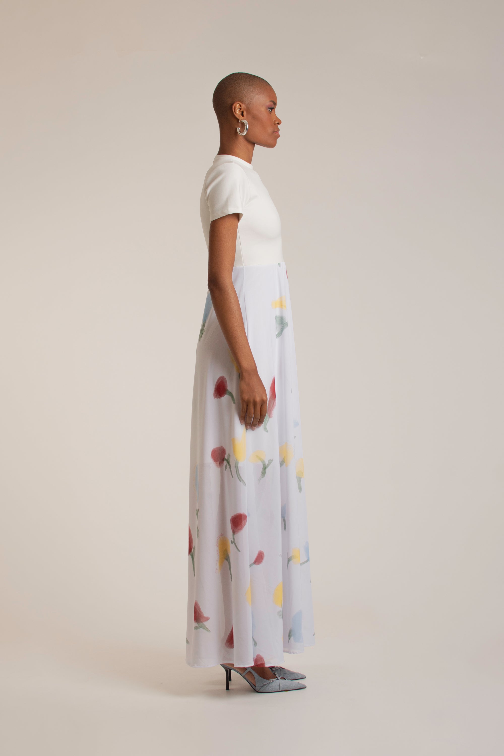 NRNF White Maxi Dress