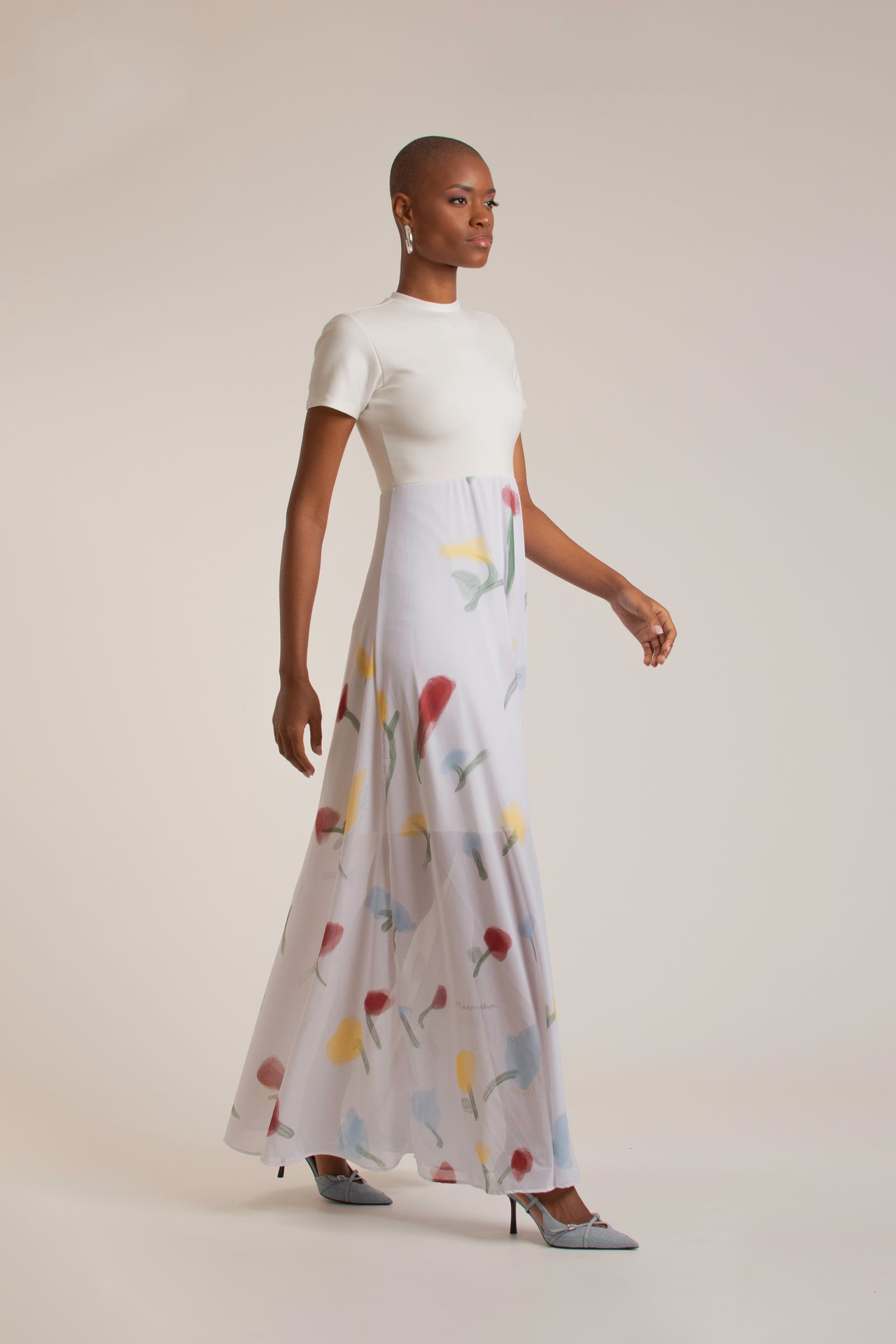 NRNF White Maxi Dress