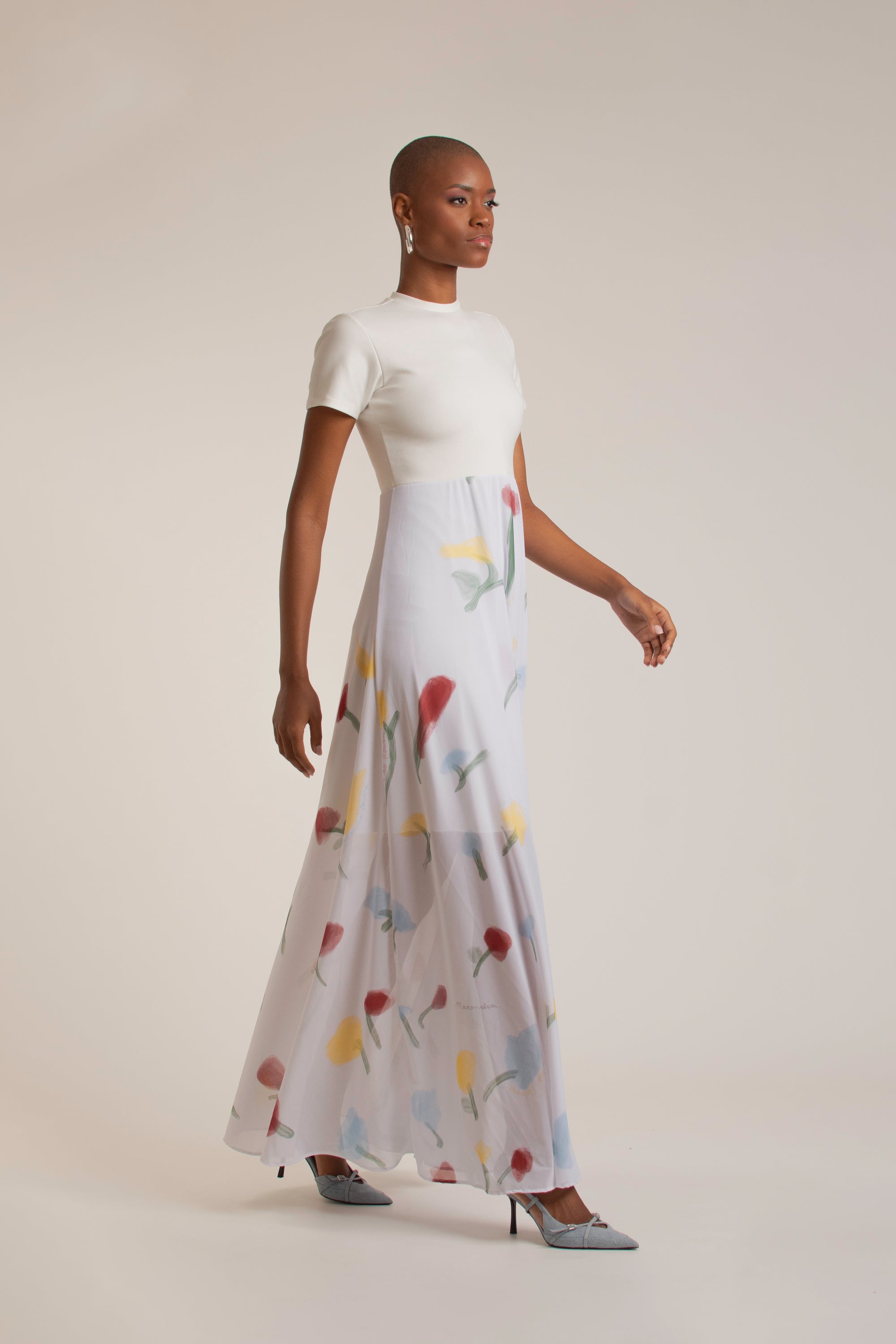 NRNF White Maxi Dress
