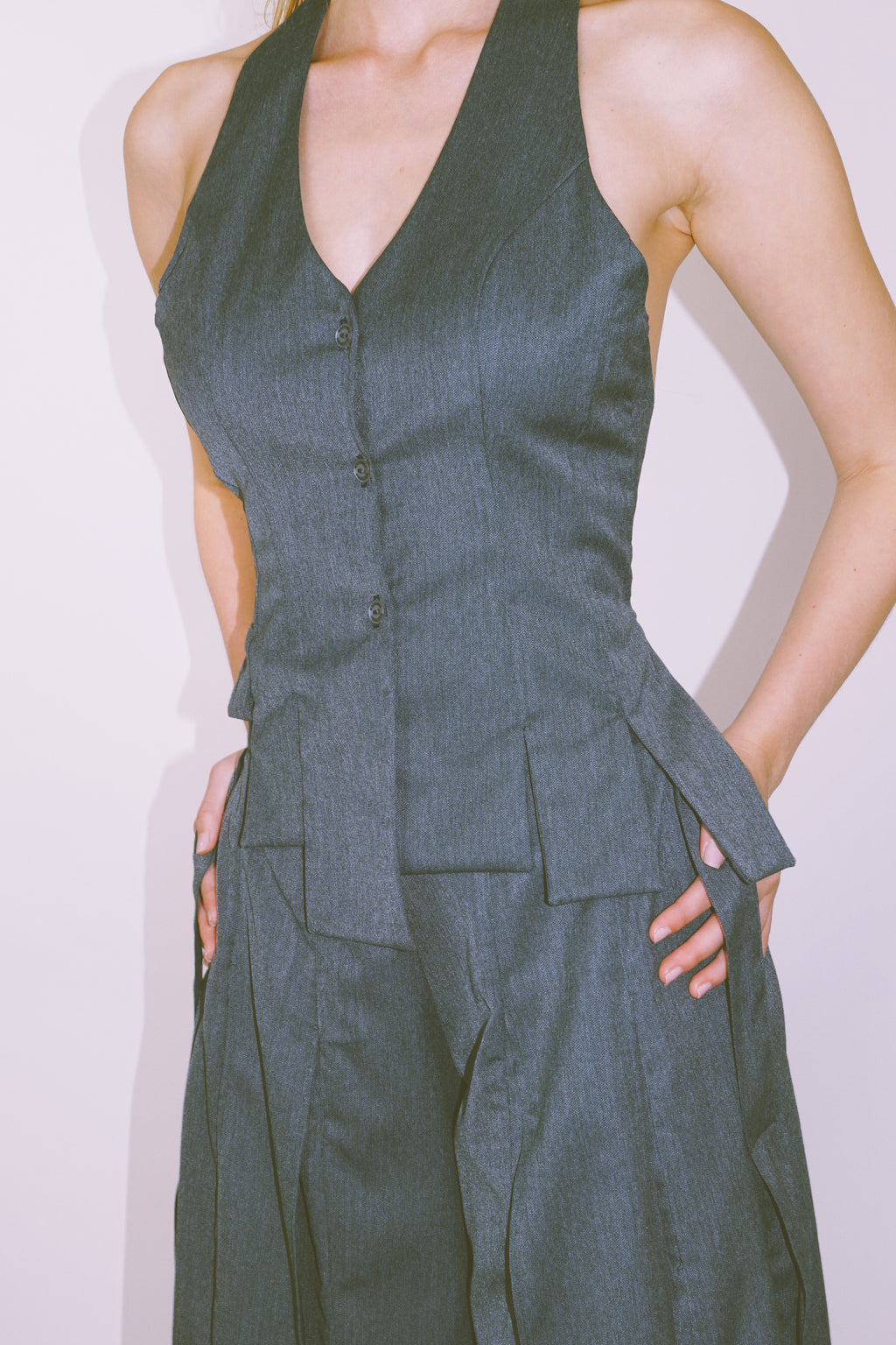 Gray Motion Vest
