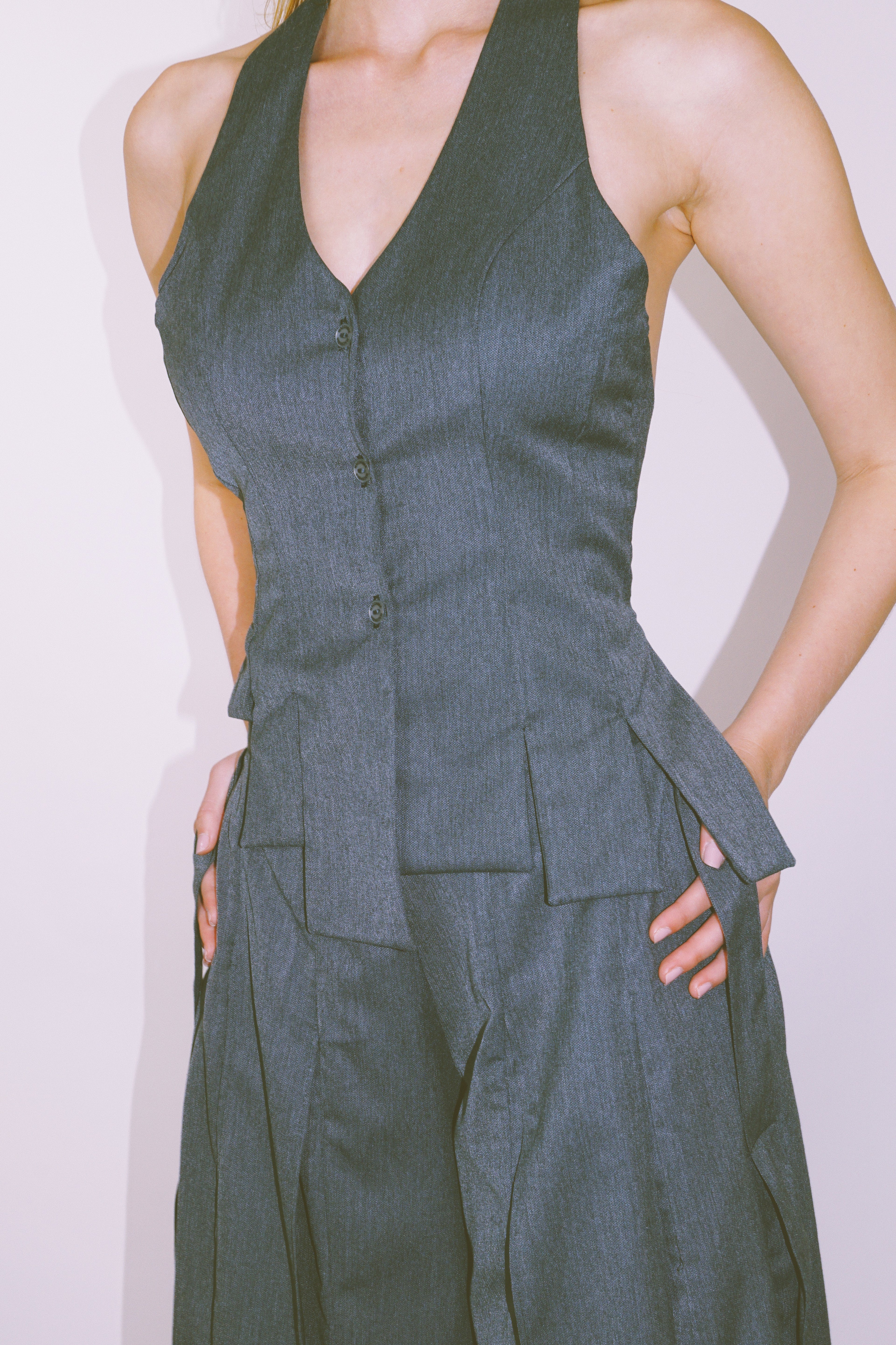 Gray Motion Vest