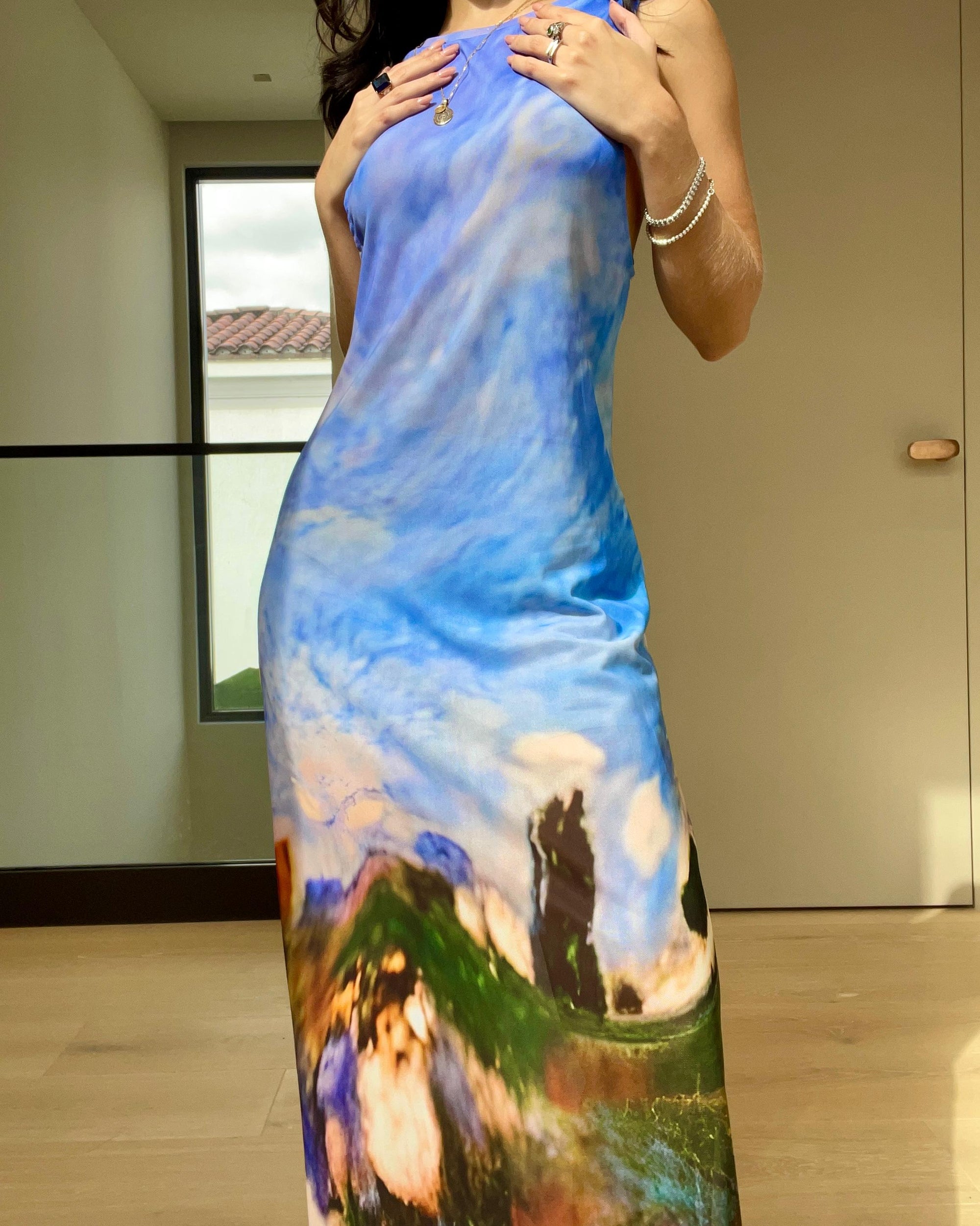 'Everybody’s Town' Mesh Tank Dress