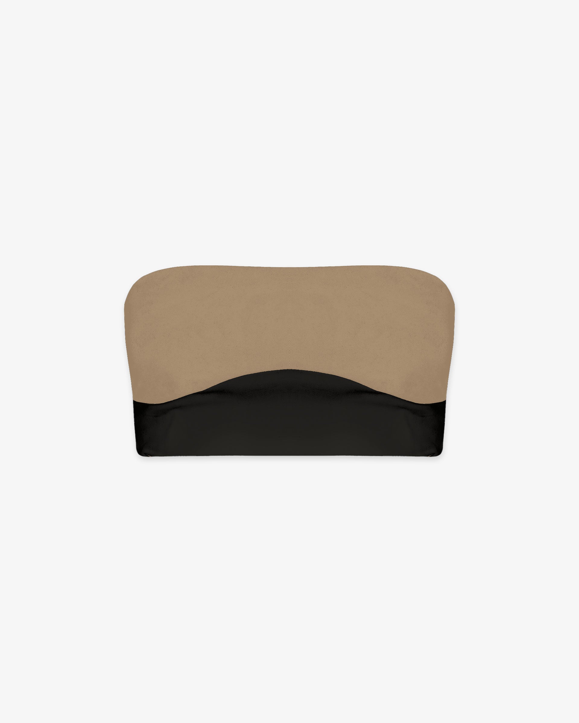 Contraste Top - Toffee/Black