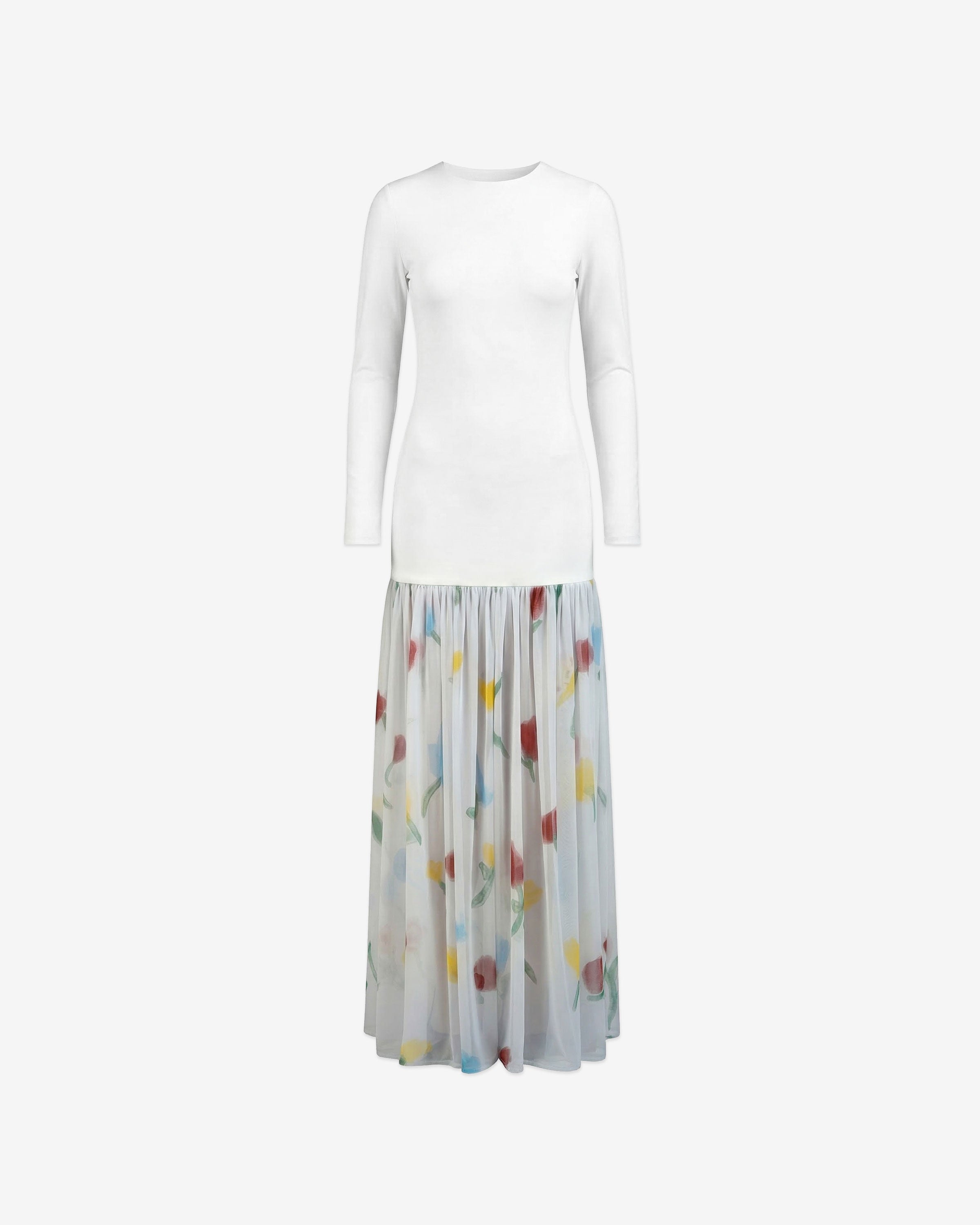 Drop Waist Fitted Dress