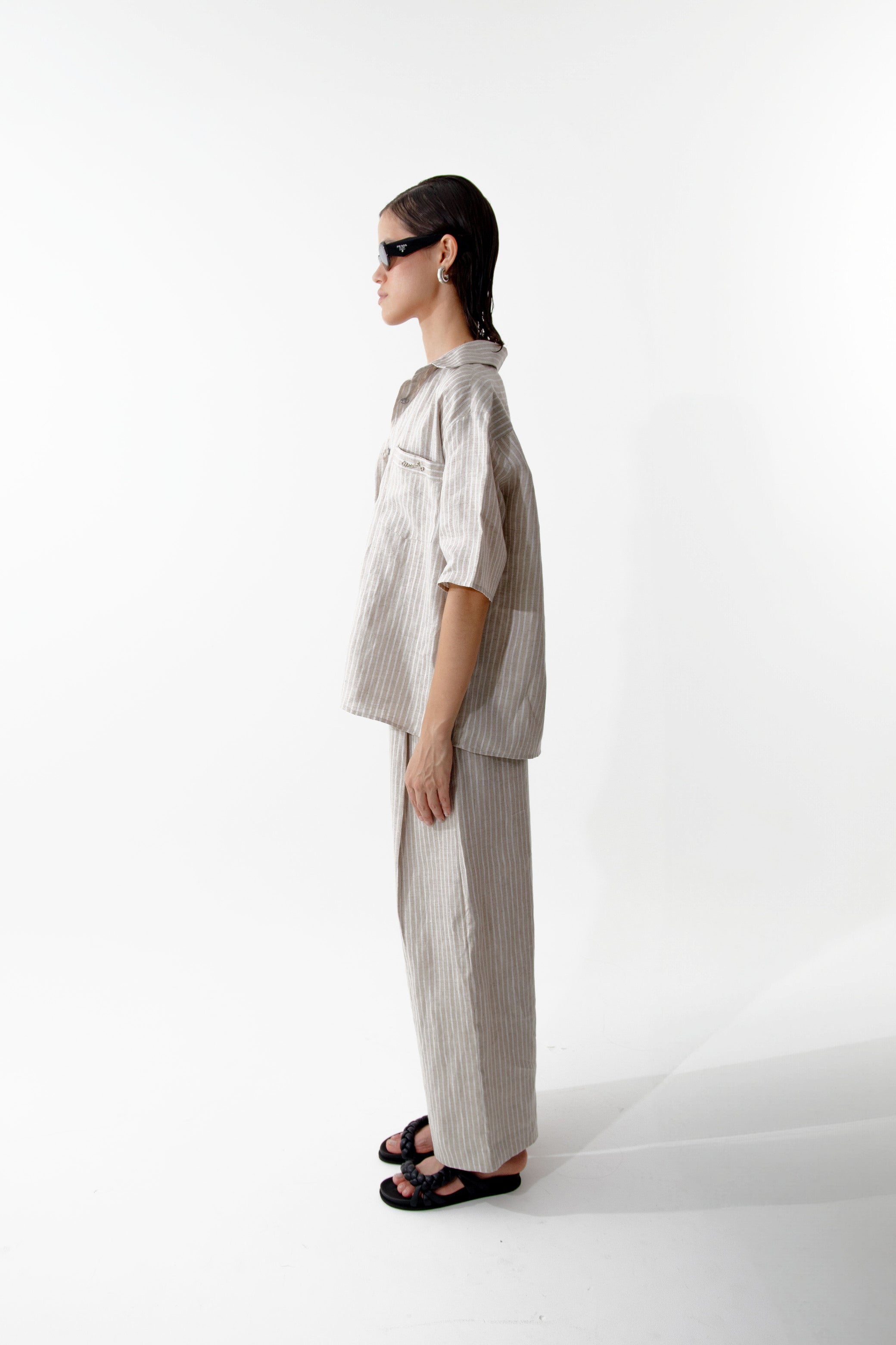 THE WHITE STRIPES HEMP SHIRT