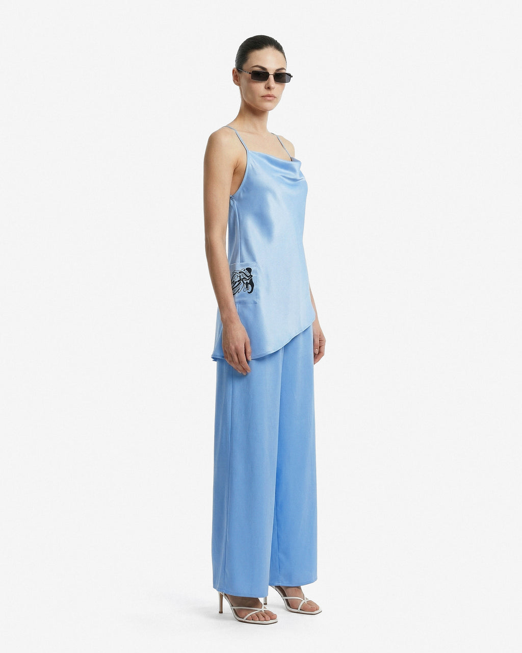 Palazzo Pant - Blue