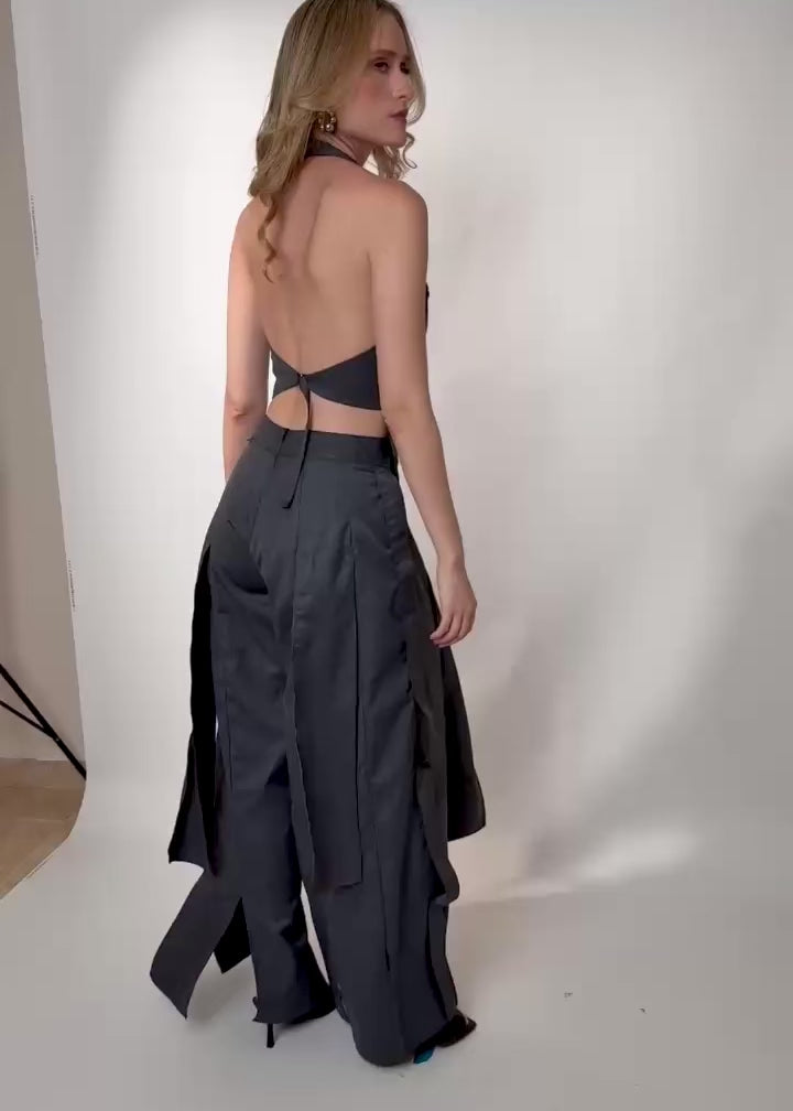 Gray Motion Pants