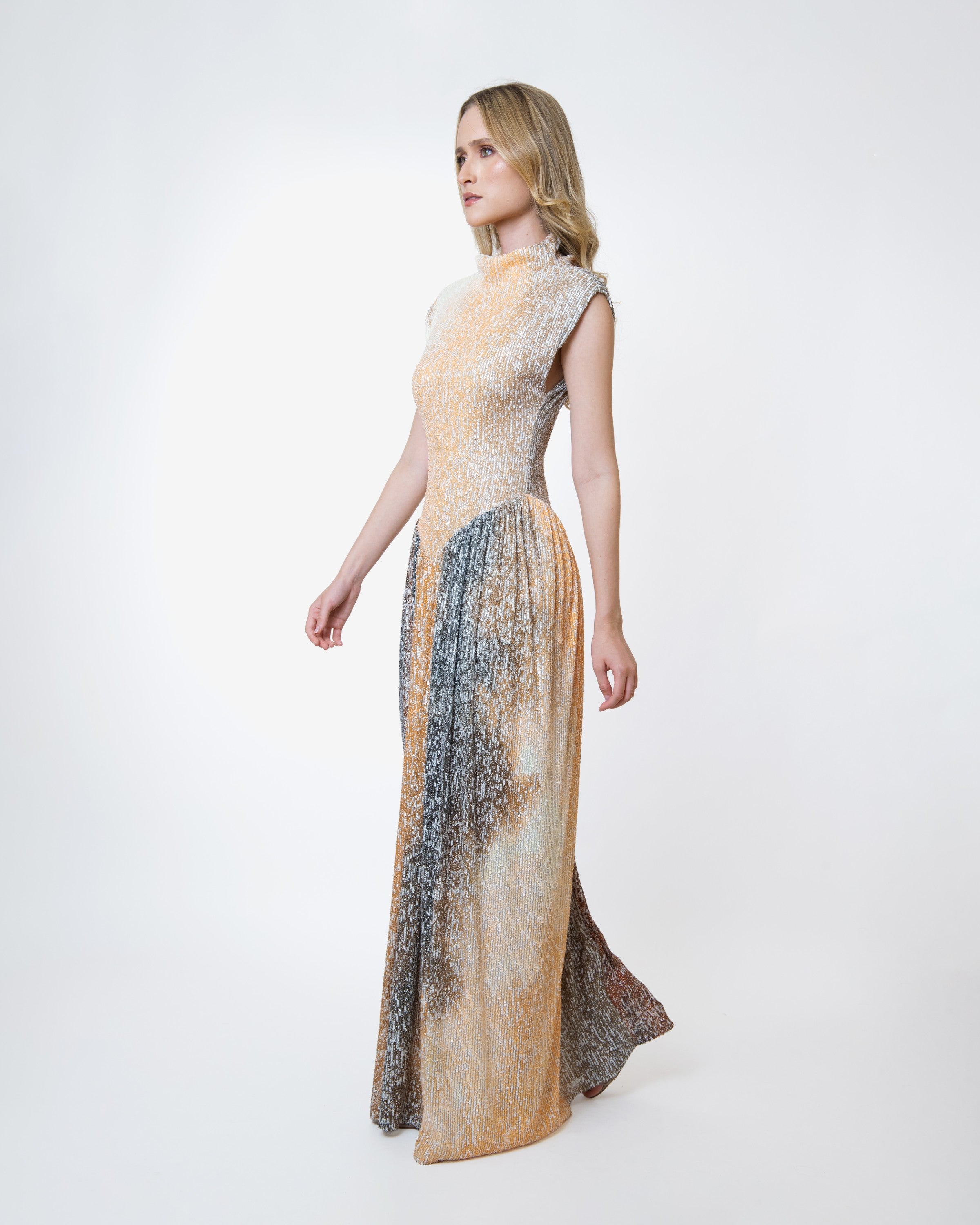 October Sequins Gown