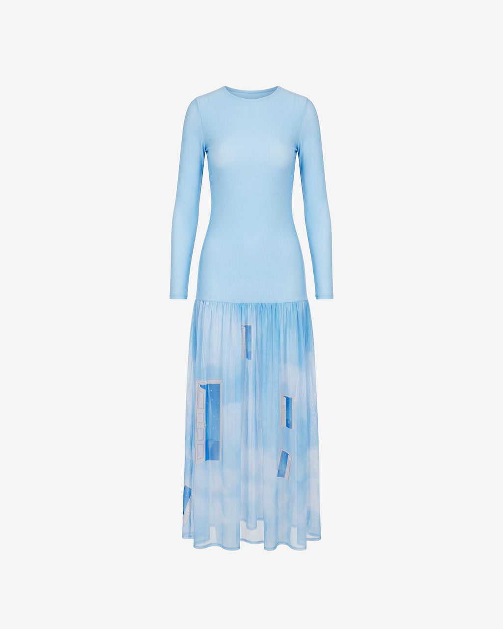 Drop Waist Fitted Dress