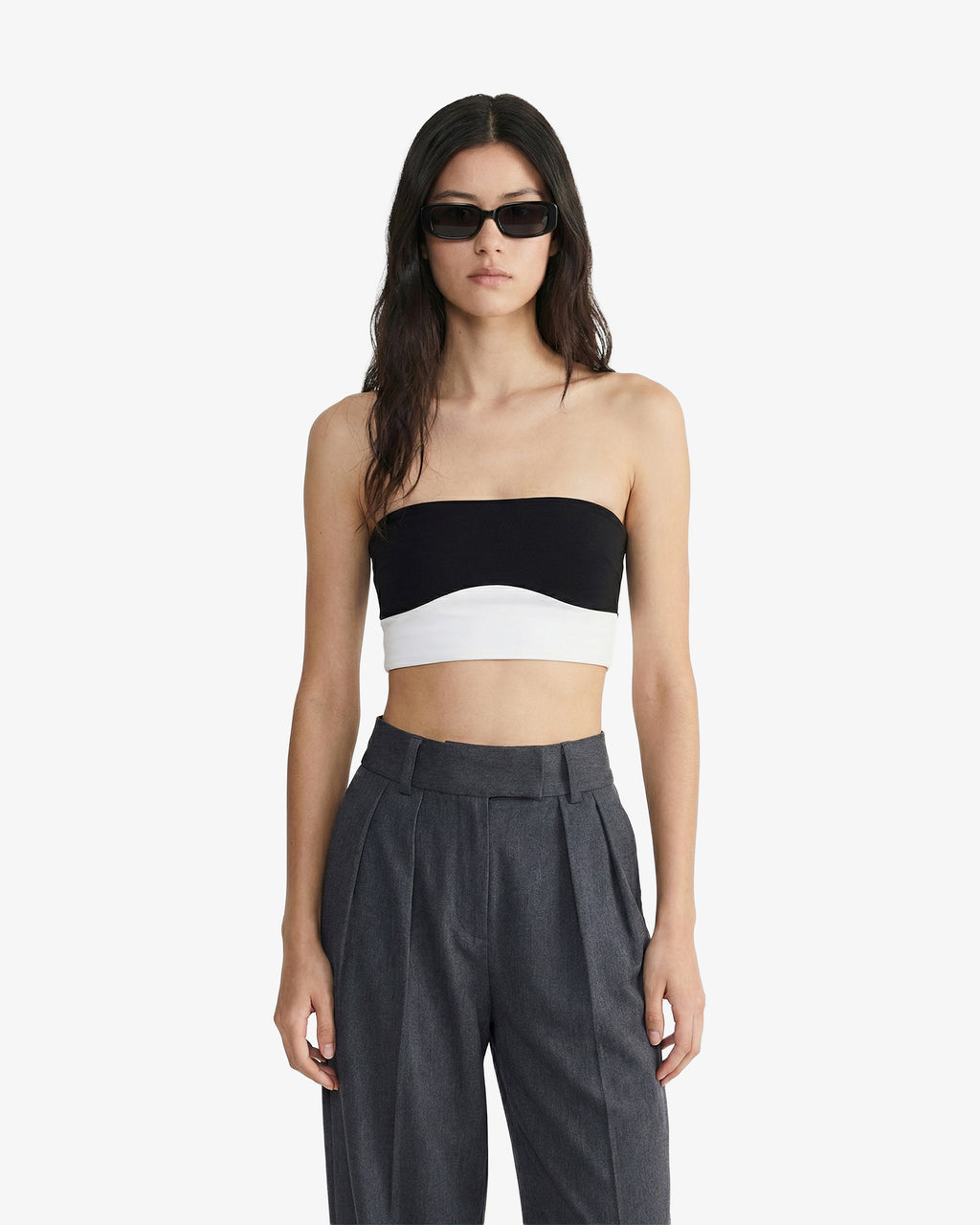 Top Contastes - Black/White