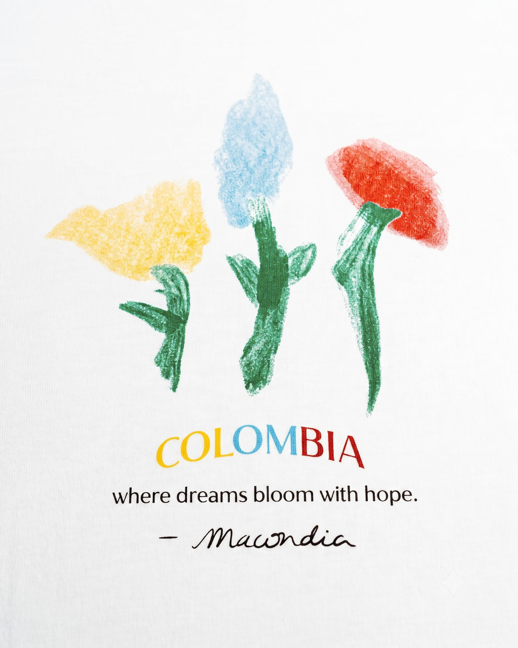 T-Shirt "No Rain of Flowers" Edición Colombia